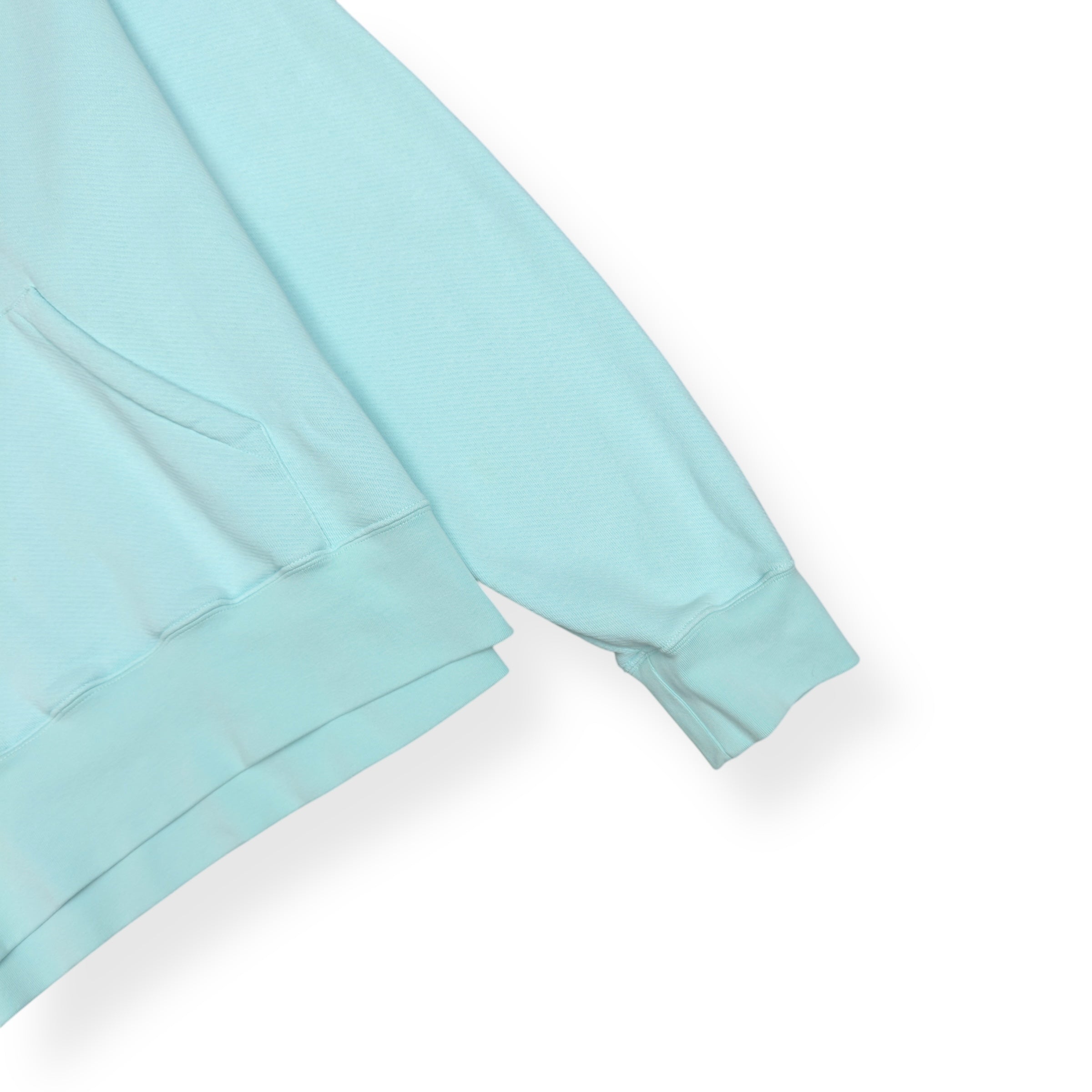 PALM ANGELS I LOVE PA PRINT HOODIE BABY BLUE L