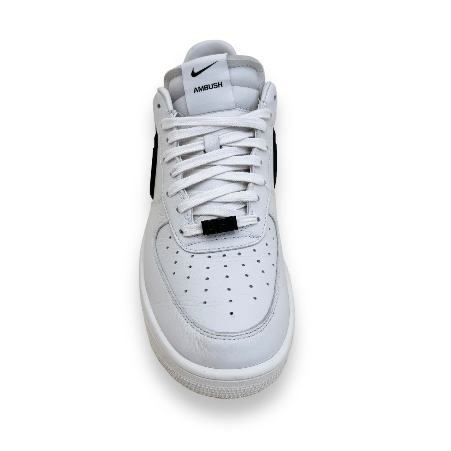 NIKE X AMBUSH AIR FORCE 1 LOW TOP SNEAKER WHITE UK10