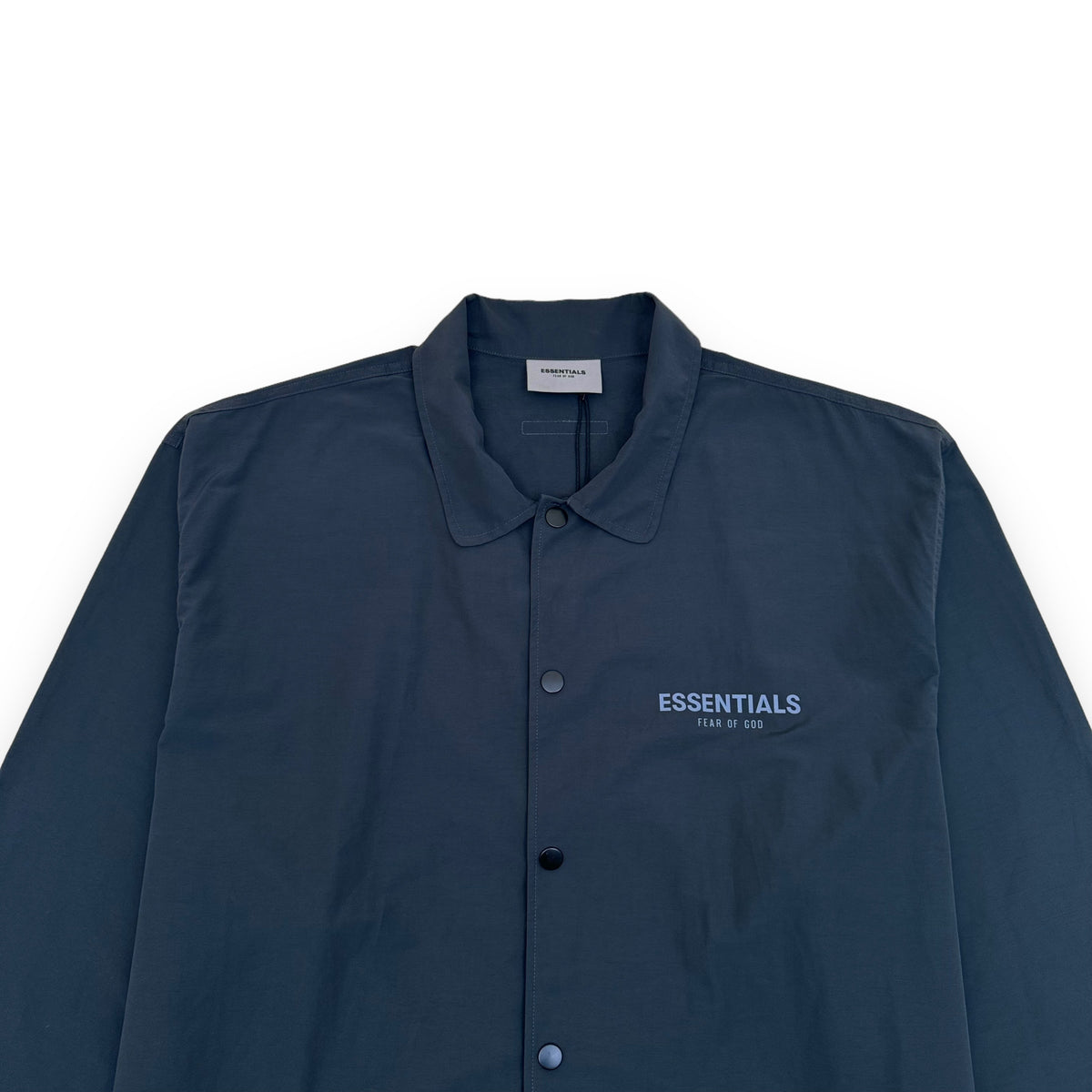 ESSENTIALS FEAR OF GOD NYLON COACH JACKET BLACK XL