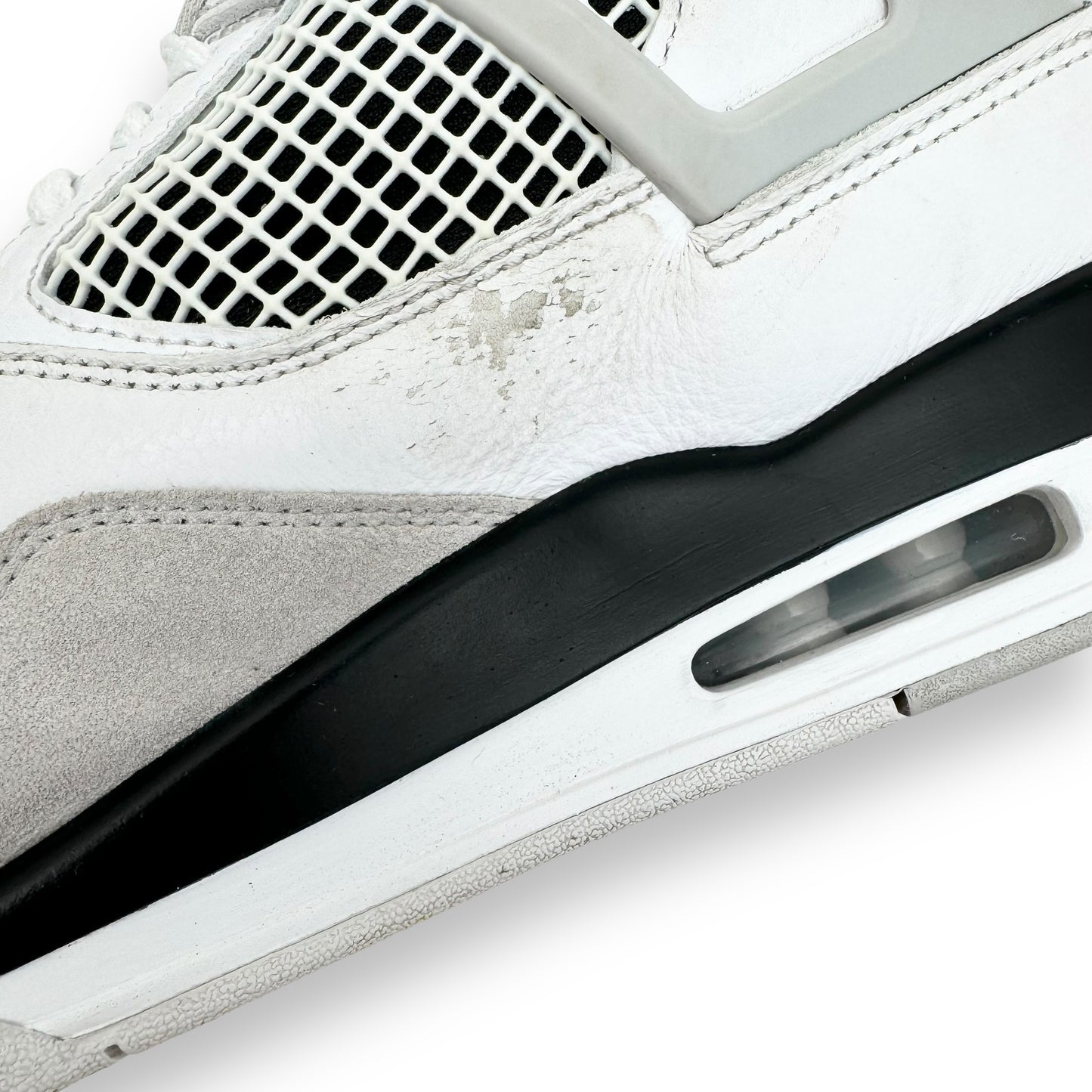 NIKE AIR JORDAN 4 RETRO SNEAKER MILITARY BLACK UK10