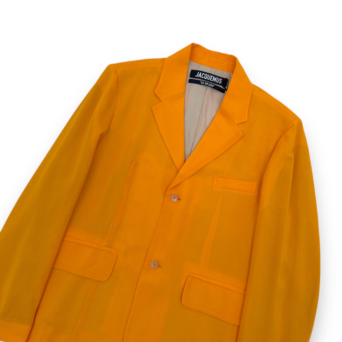 JACQUEMUS 'LE SPLASH' LA VESTE BACIO BLAZER ORANGE L