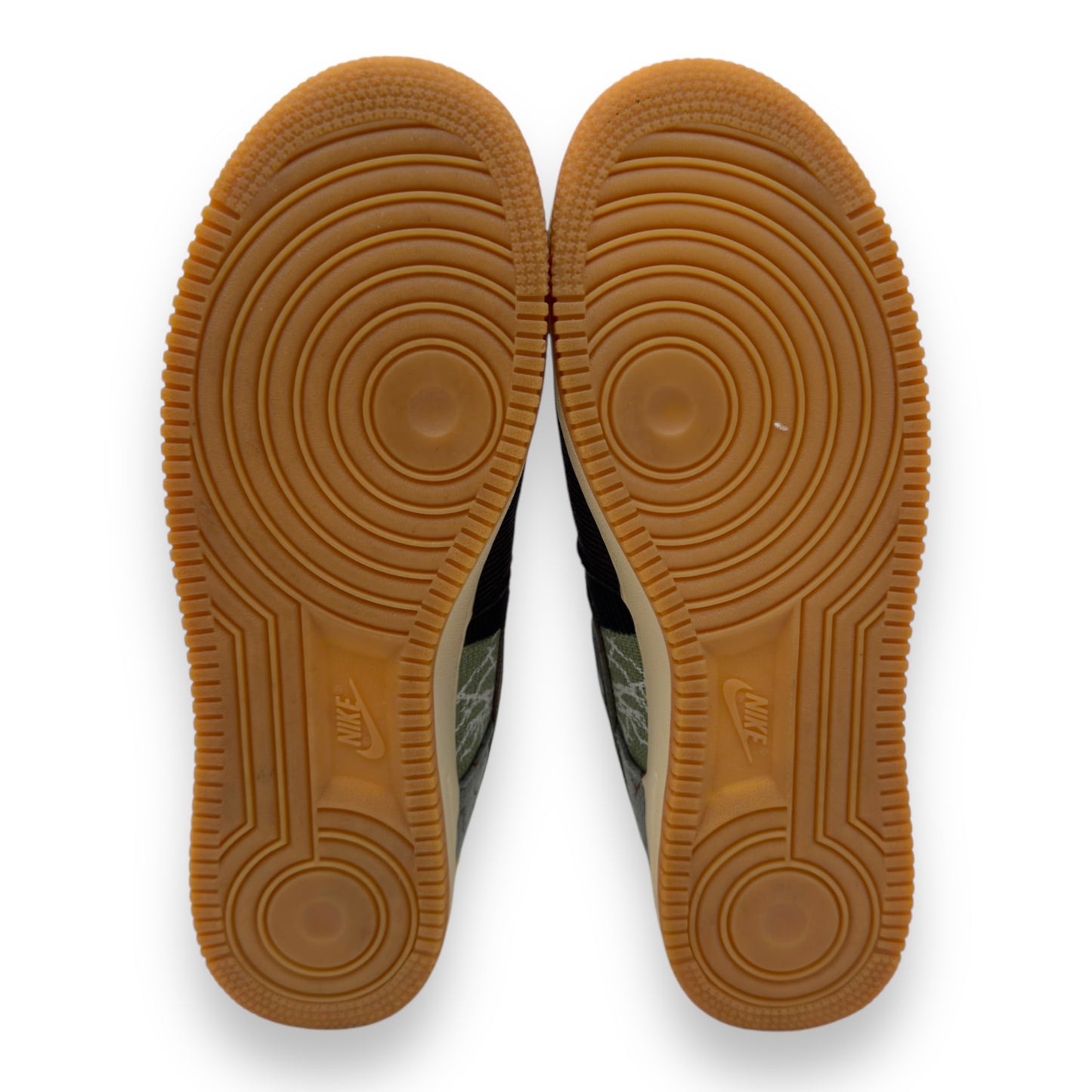 NIKE AIR FORCE 1 LOW X TRAVIS SCOTT CACTUS JACK SNEAKER UK9