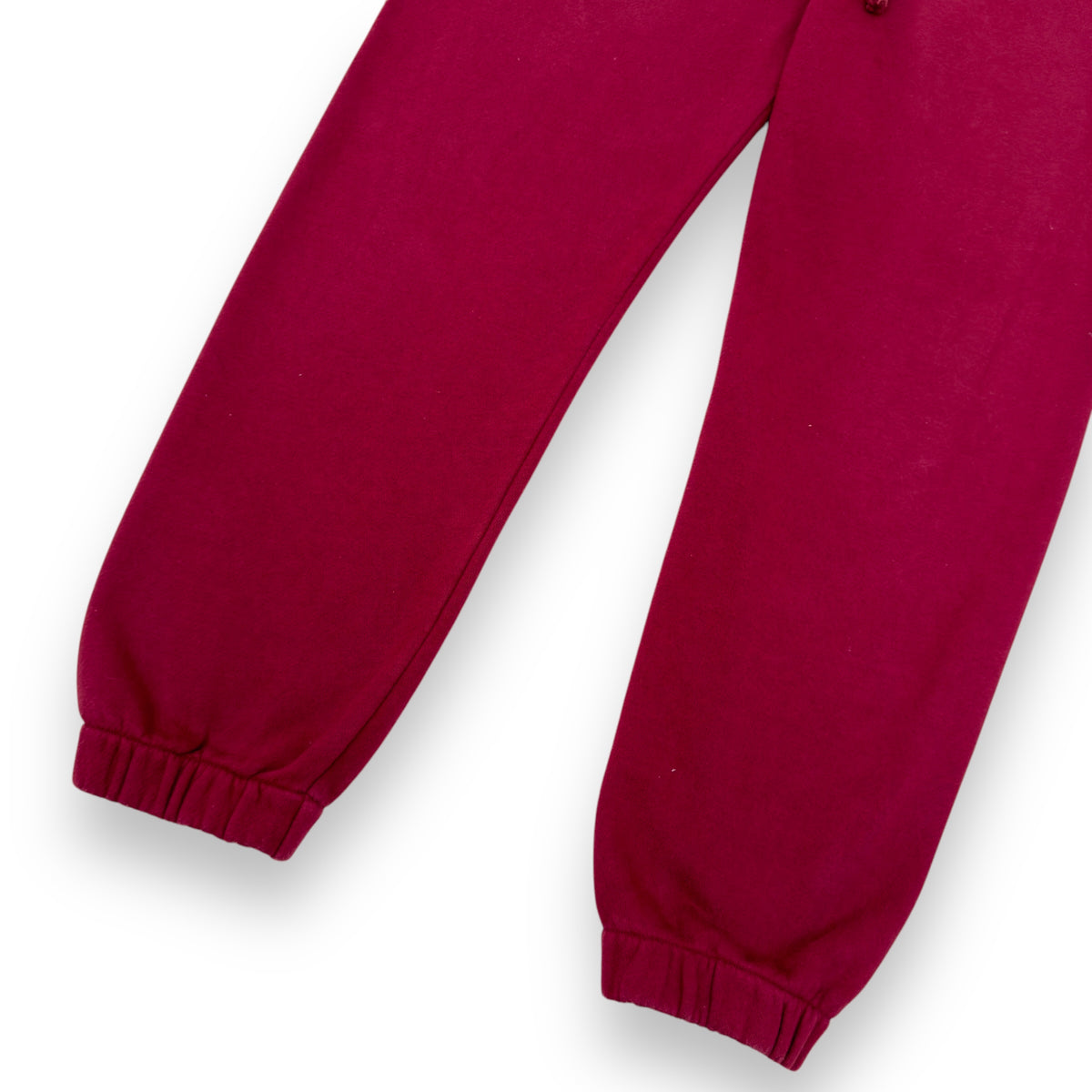 GUCCI 'ORGASMIQUE' JOGGERS BURGUNDY / WHITE L