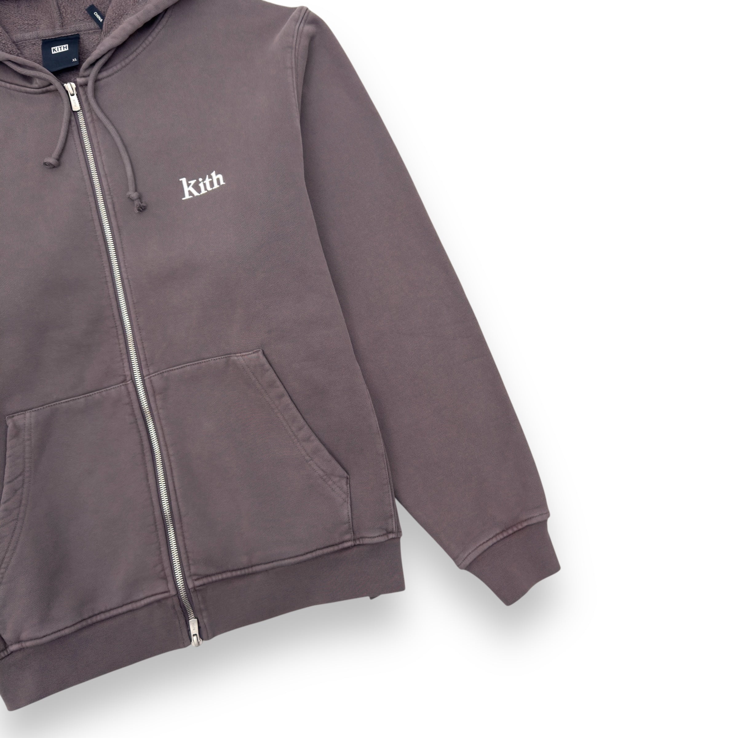 KITH ZIP-UP WILLIAMS III HOODIE MONSOON XL