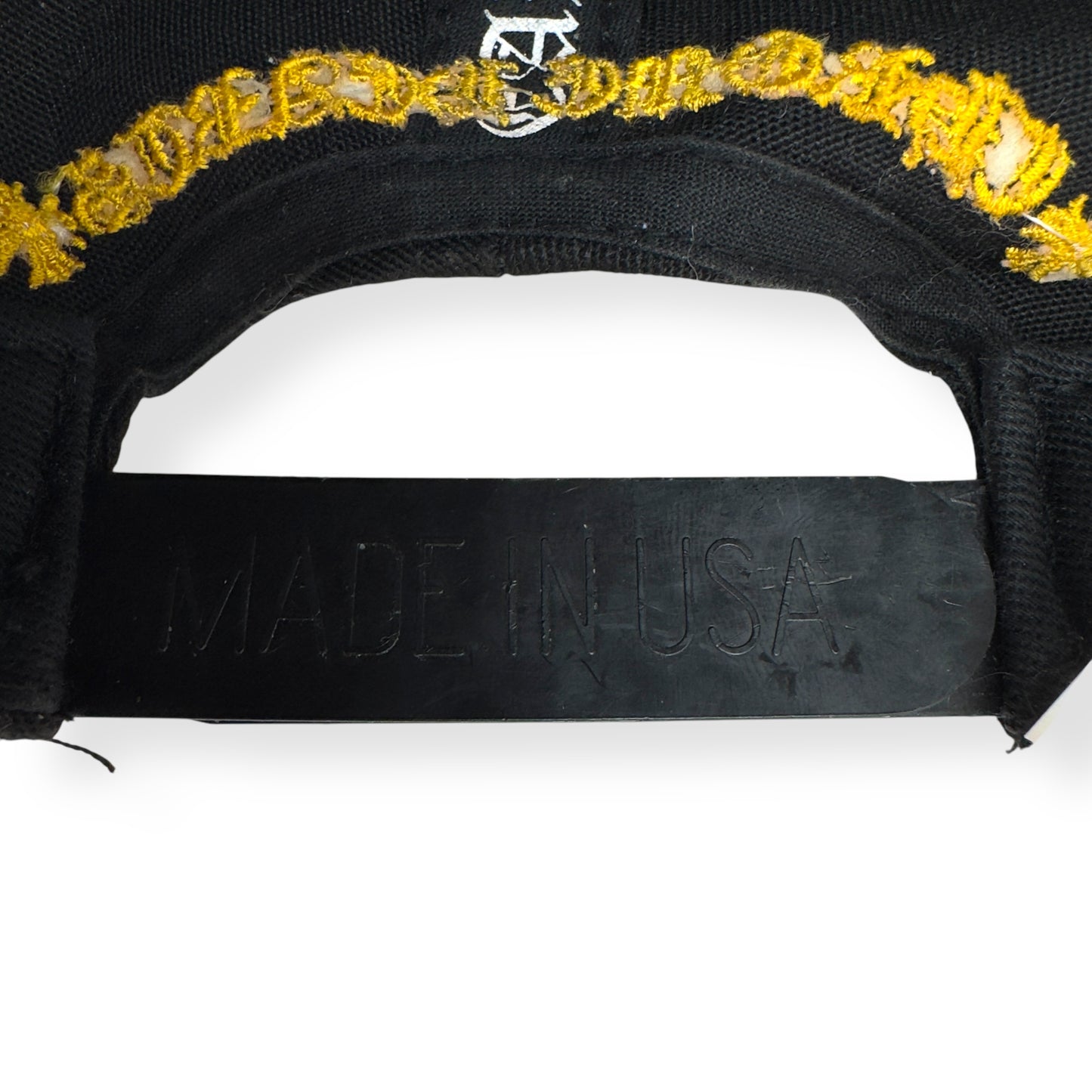 CHROME HEARTS CH BASEBALL CAP BLACK / YELLOW O/S