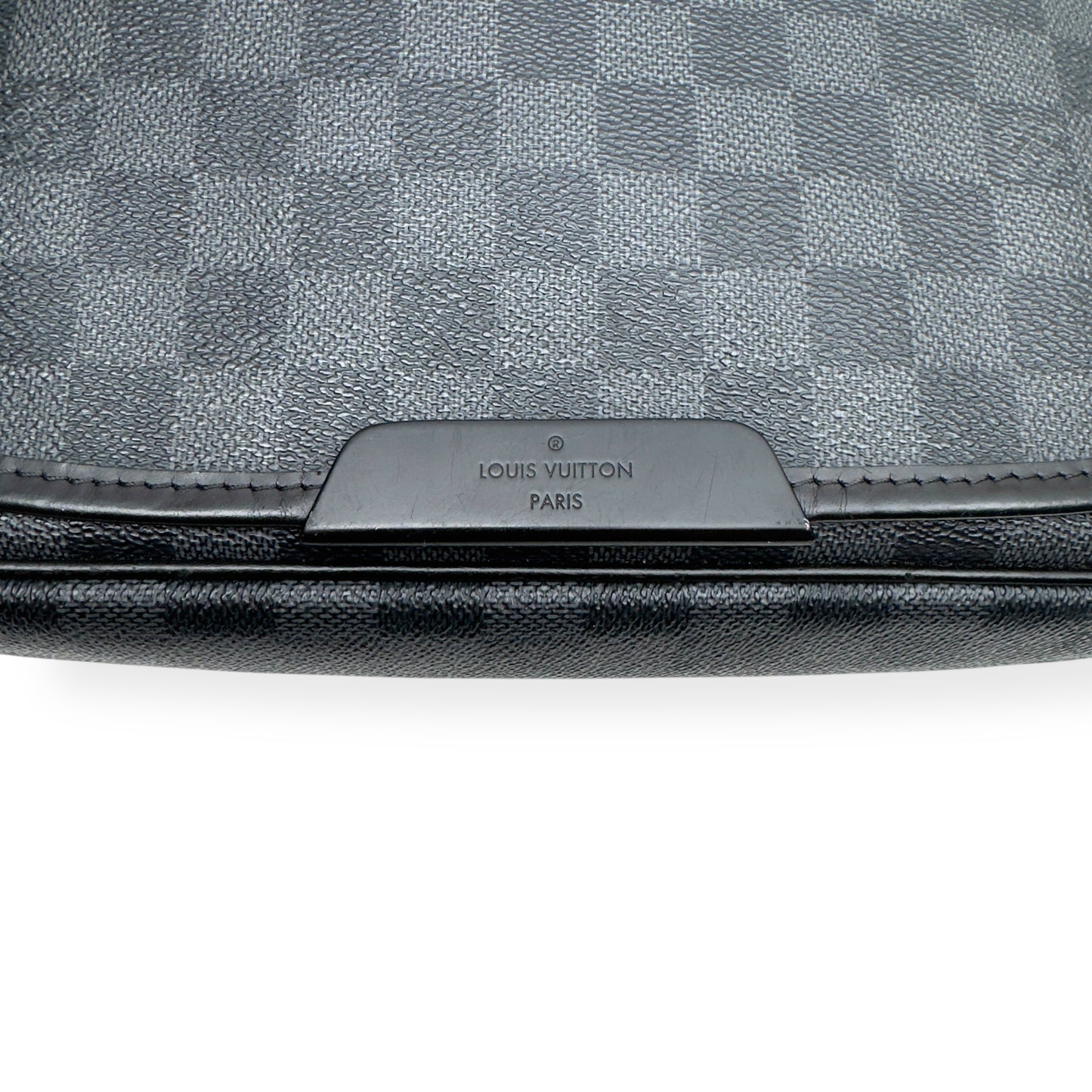 LOUIS VUITTON DANIEL DAMIER SATCHEL BLACK MM