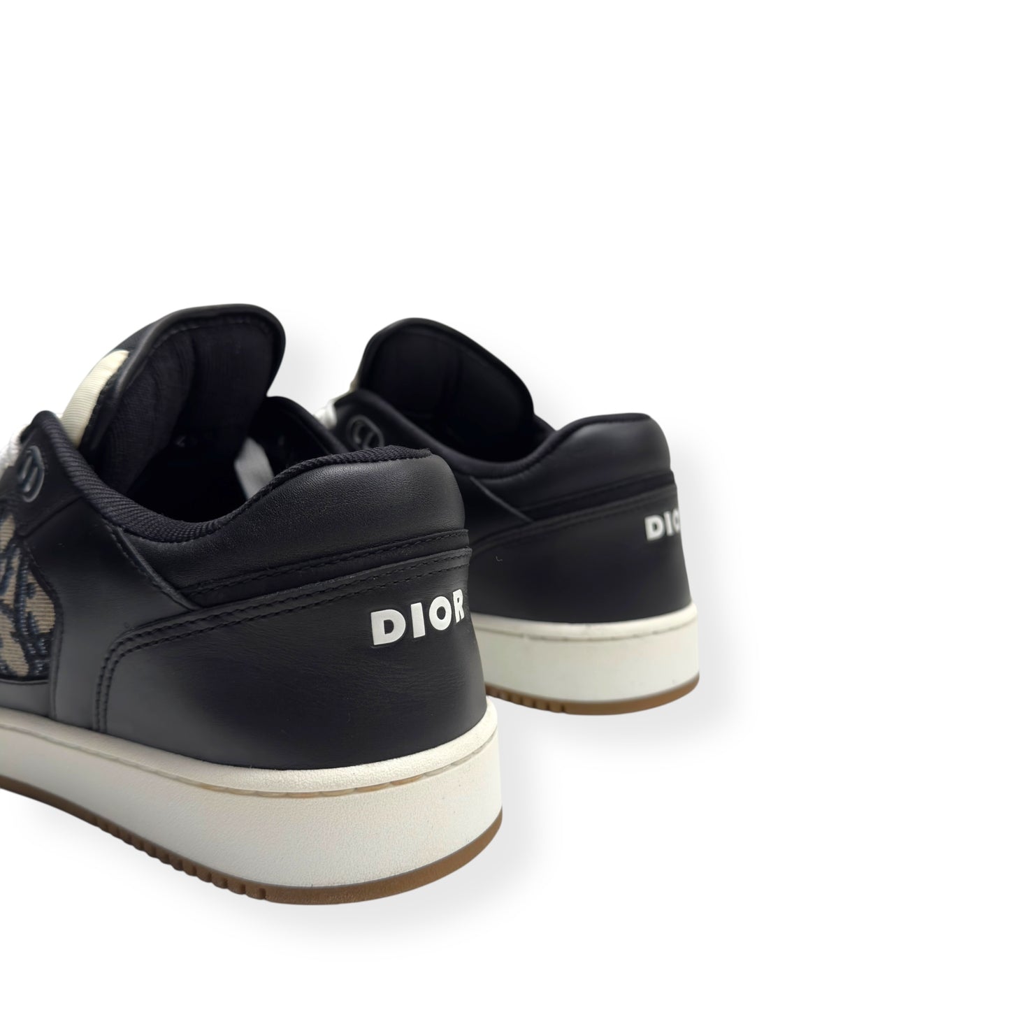 DIOR B27 LOW TOP SNEAKER BLACK / WHITE 43 / UK9