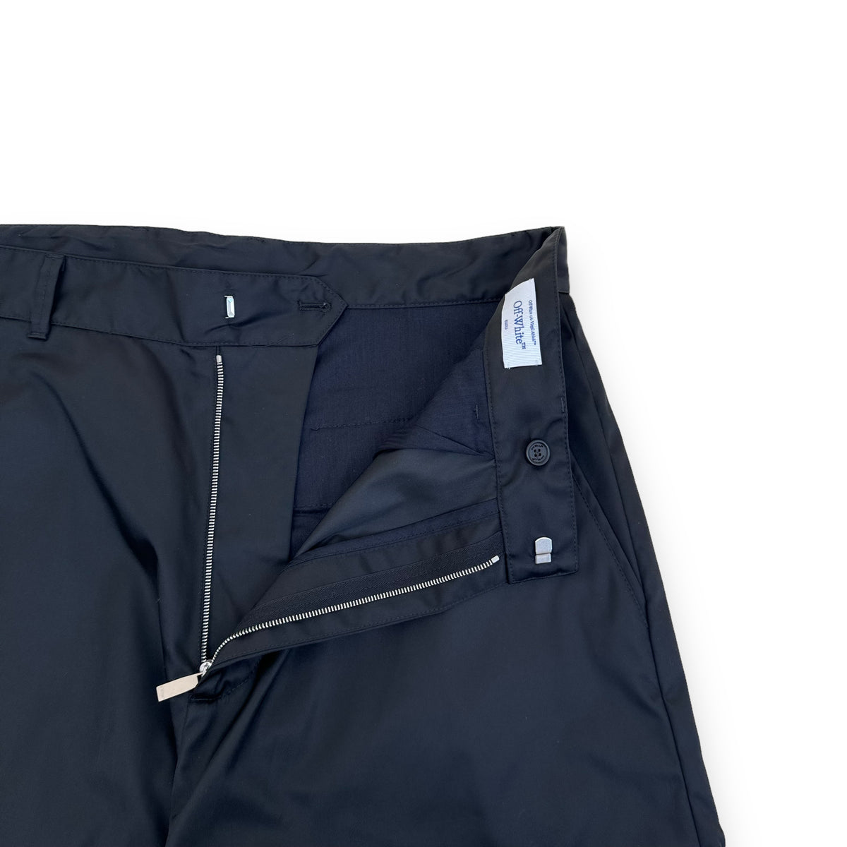 OFF-WHITE BAGGY TROUSERS BLACK L