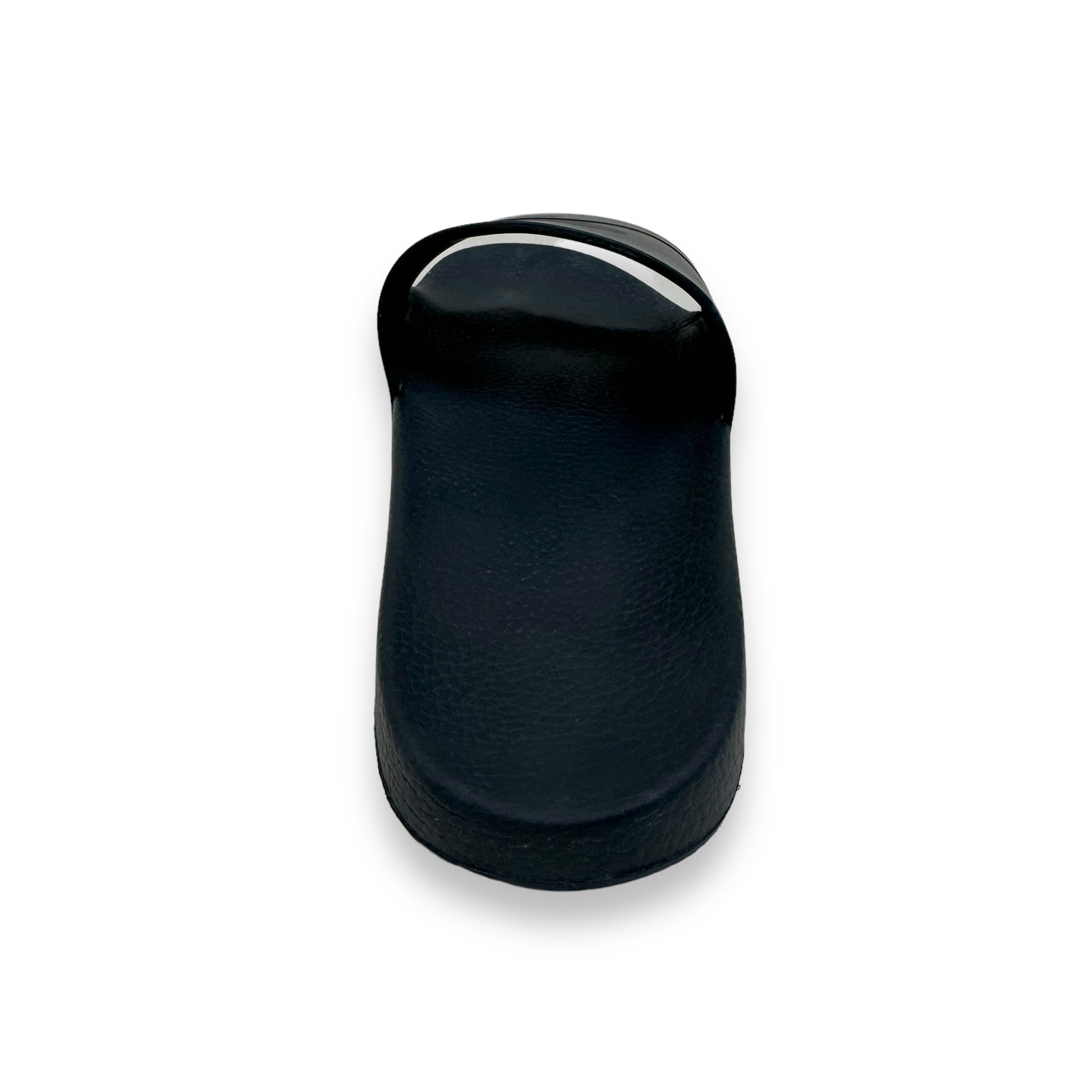 VALENTINO GARAVANI RUBBER SLIDES BLACK UK8