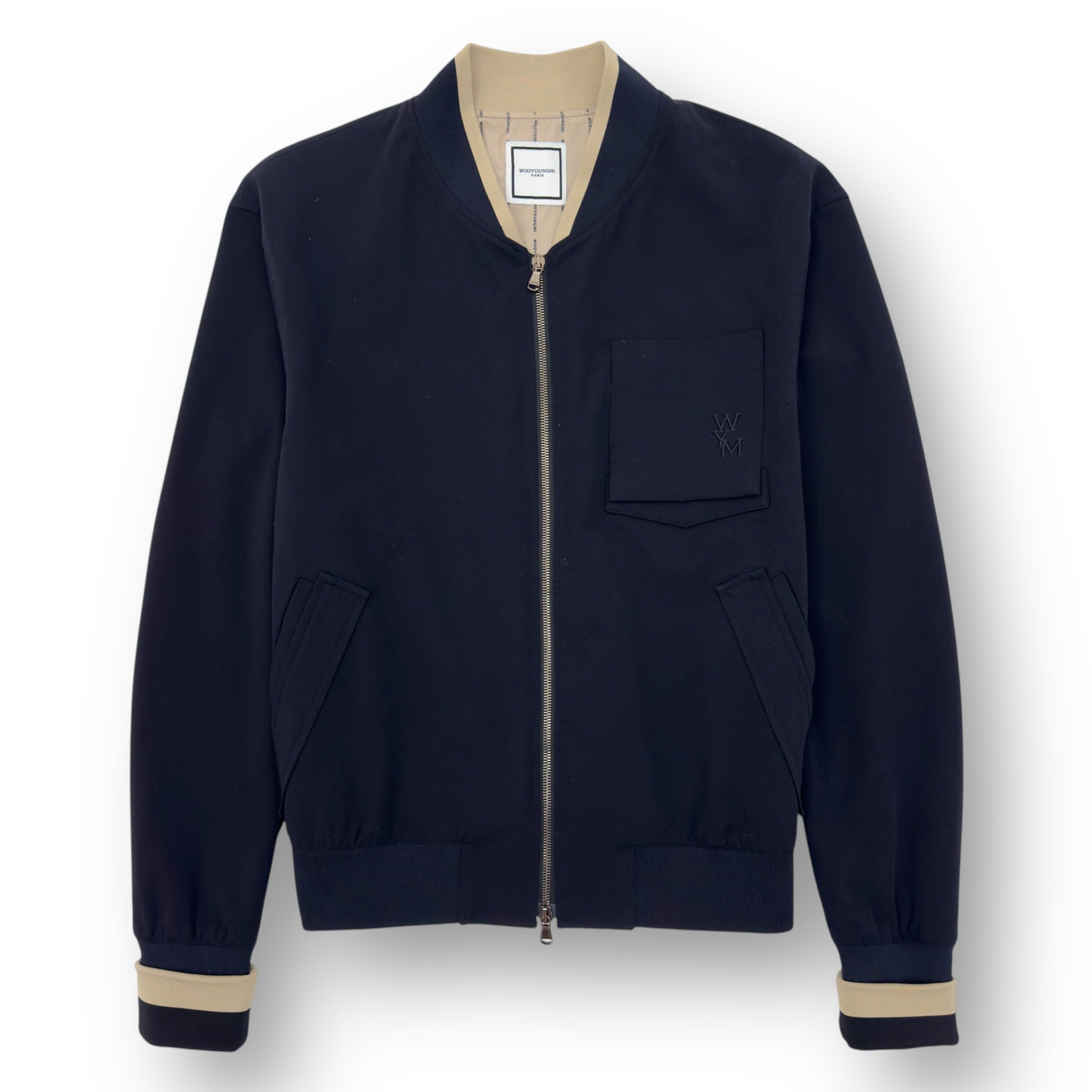 WOOYOUNGMI TRACK JACKET NAVY 48 / M