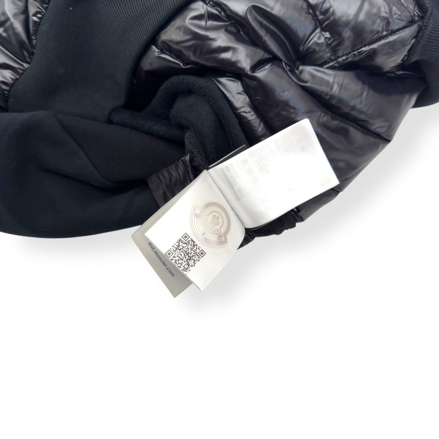 MONCLER GENIUS X ADIDAS DOWN PANNEL HOODIE BLACK 3 / M