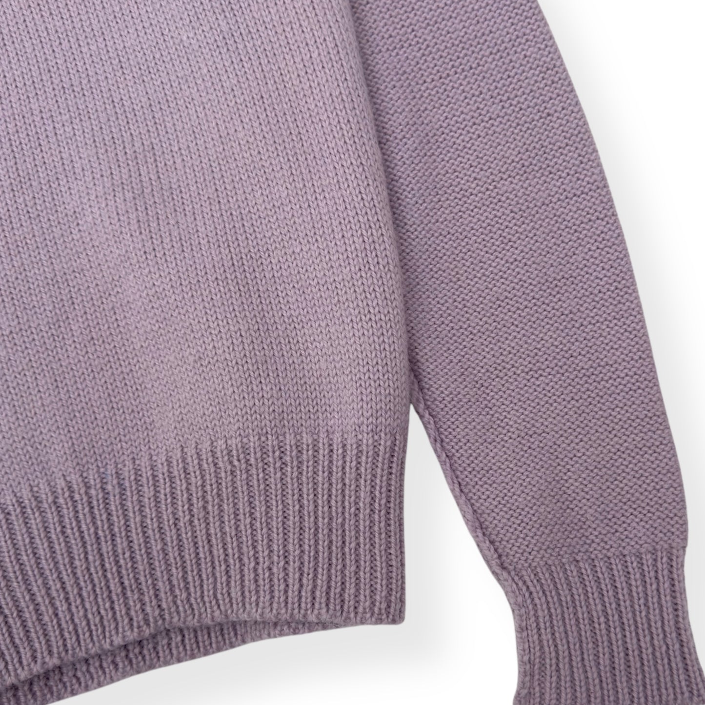 PALM ANGELS OVERSIZED WOOL CREWNECK SWEATER PINK XS