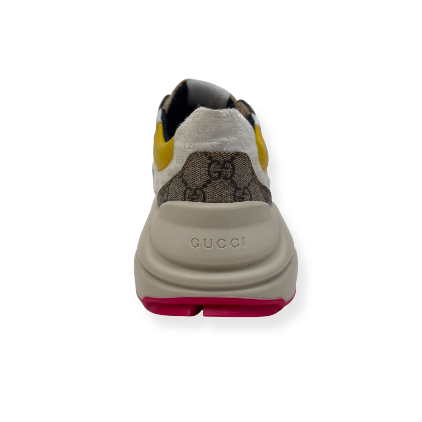 GUCCI GG RHYTON SNEAKER BEIGE / EBONY UK9