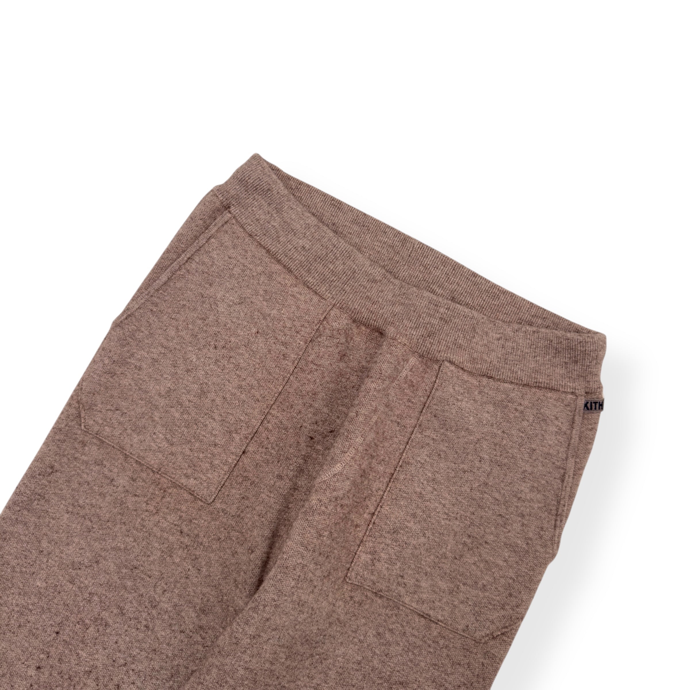KITH SLIM VISCOSE SWEAT PANTS BROWN S