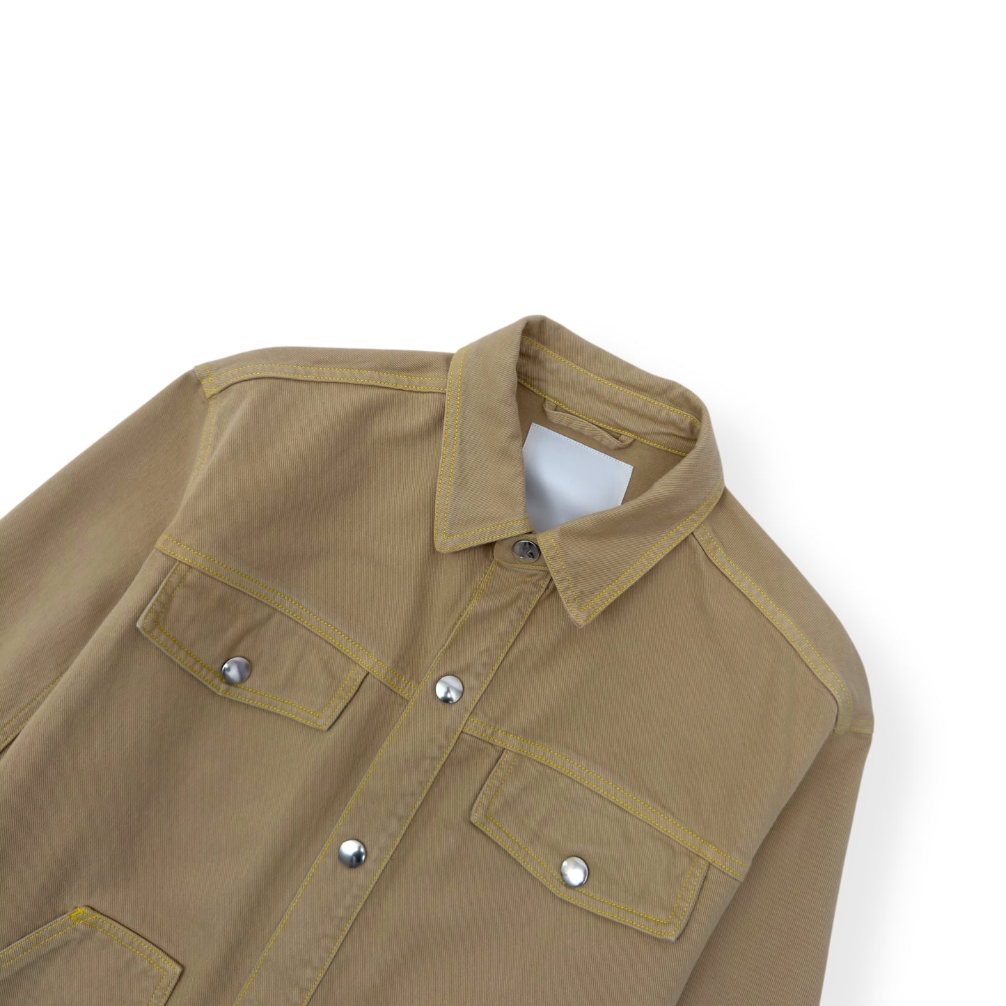 KENZO PARIS OVERSIZED DENIM OVER SHIRT SAND M