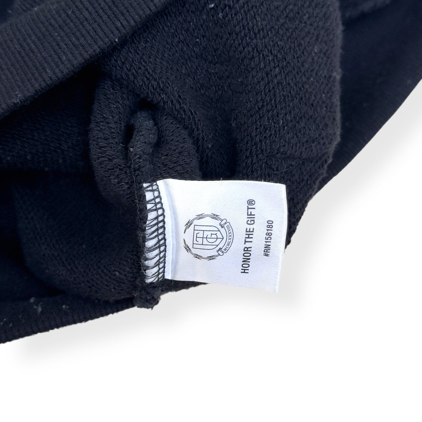 HONR THE GIFT NEIGHBOURHOOD ZIP-UP HOODIE BLACK / YELLOW L