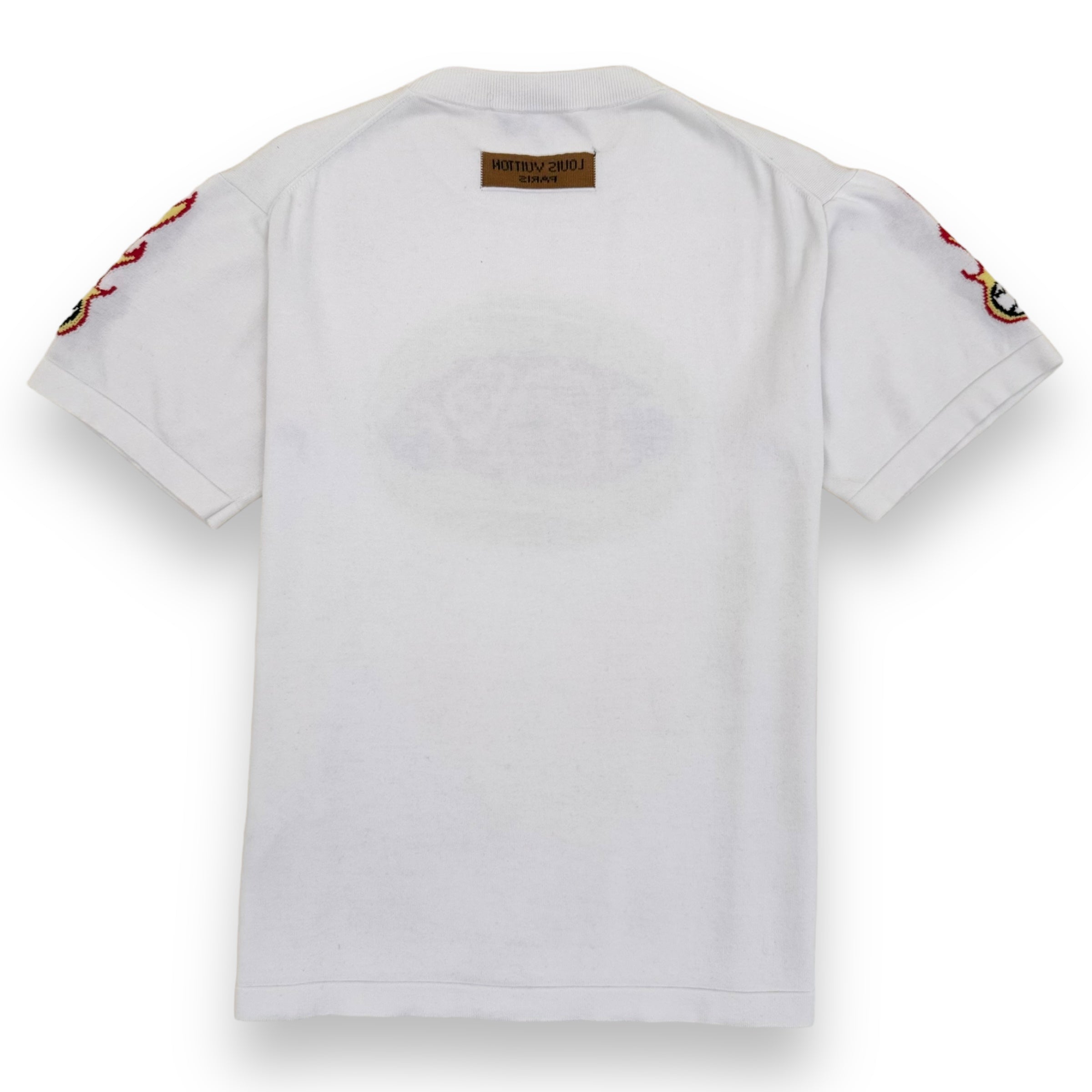 LOUIS VUITTON 2023 GRAPHIC CREW NECK T-SHIRT WHITE L