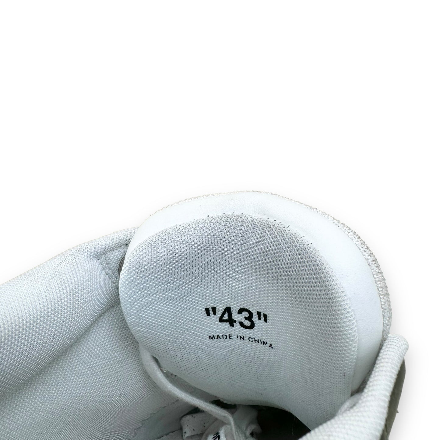 OFF-WHITE OUT OF OFFICE SNEAKER GREEN / WHITE UK9