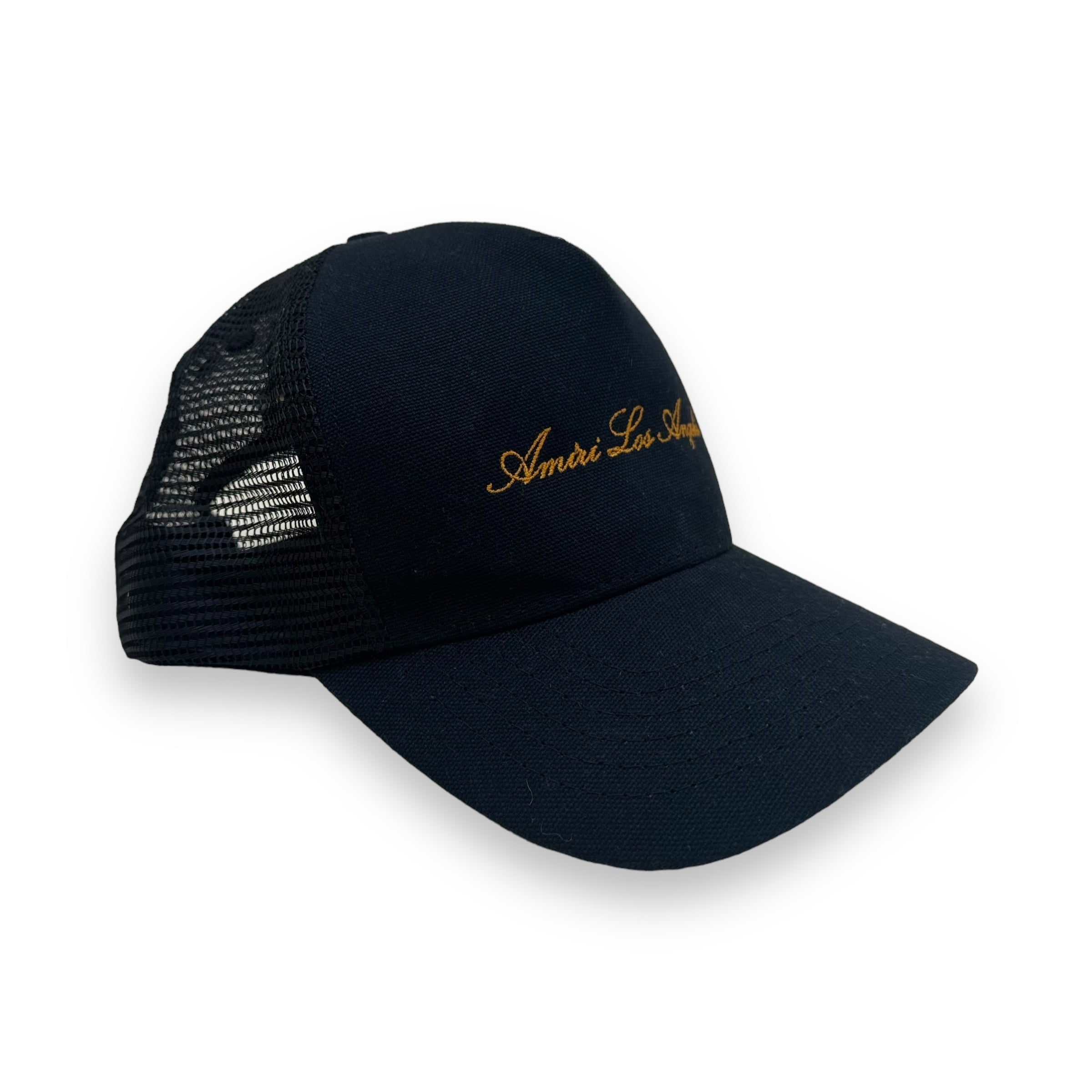AMIRI LOS ANGELES TRUCKER CAP BLACK O/S