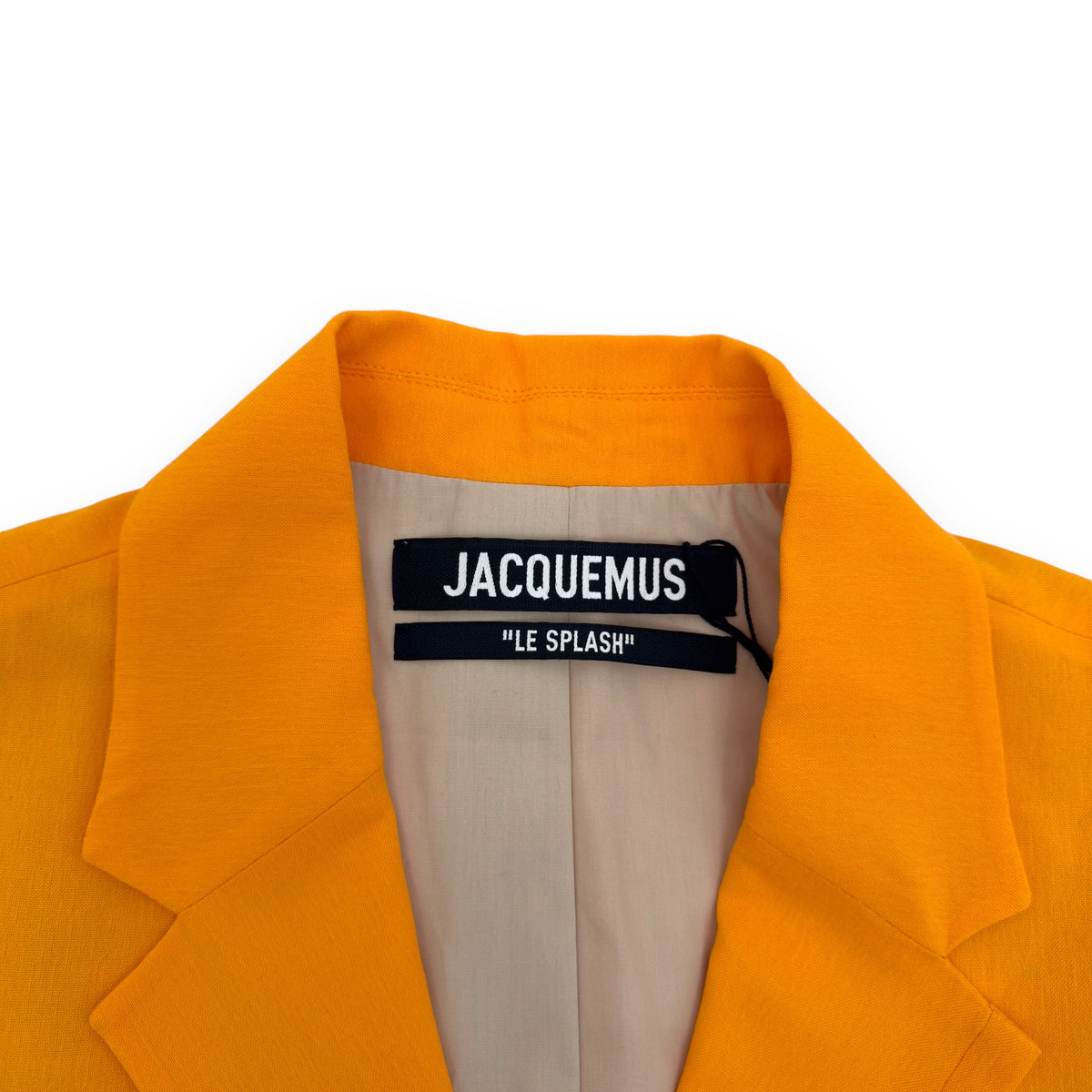 JACQUEMUS 'LE SPLASH' LA VESTE BACIO BLAZER ORANGE L