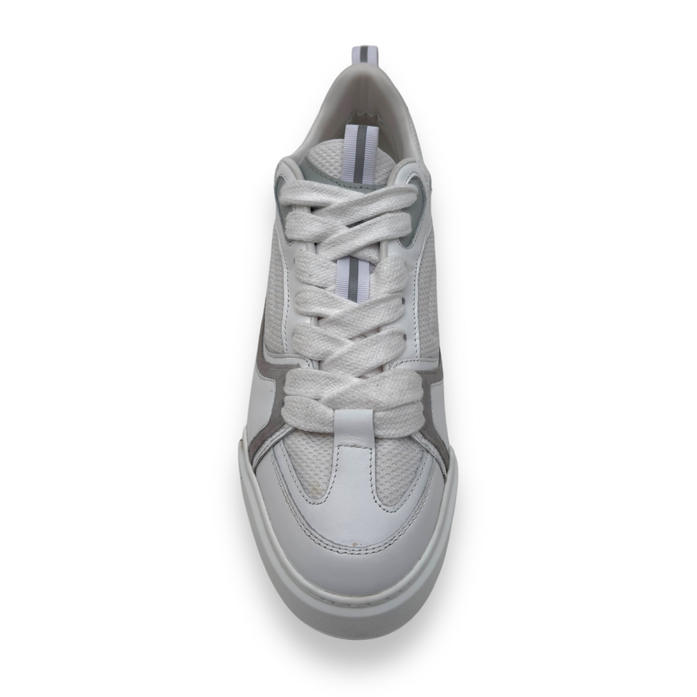 CLEENS ESSENTIALS SKATE SNEAKER FROST WHITE UK11