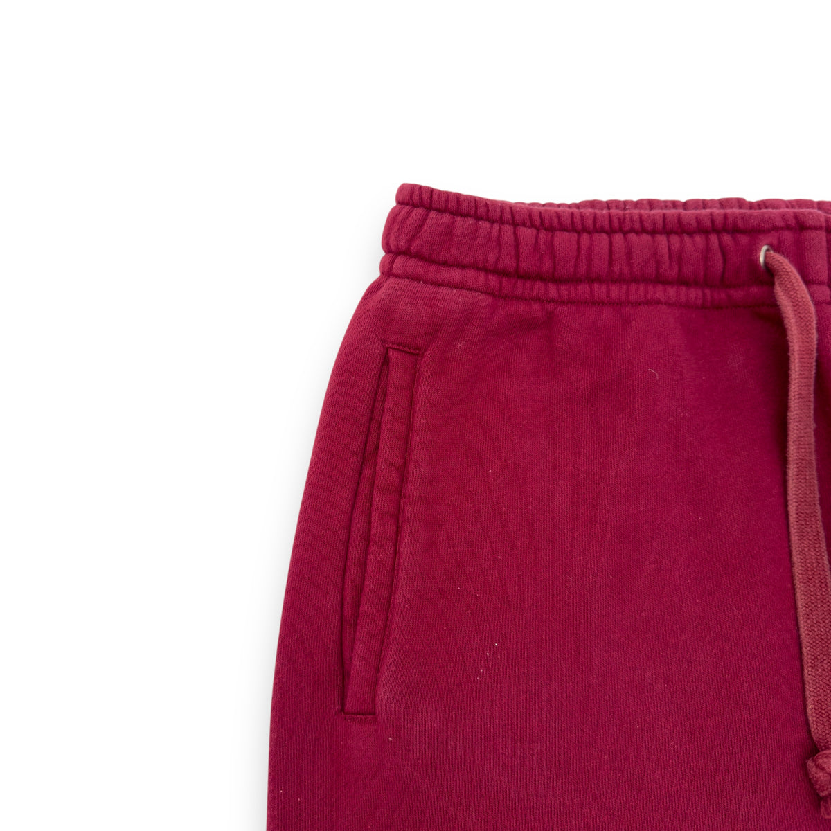 GUCCI 'ORGASMIQUE' JOGGERS BURGUNDY / WHITE L