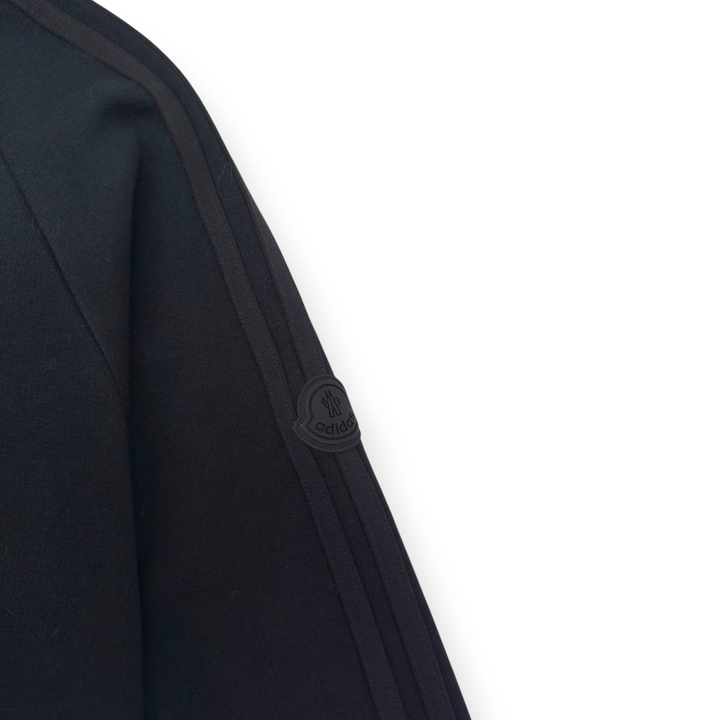 MONCLER GENIUS X ADIDAS DOWN PANNEL HOODIE BLACK 3 / M