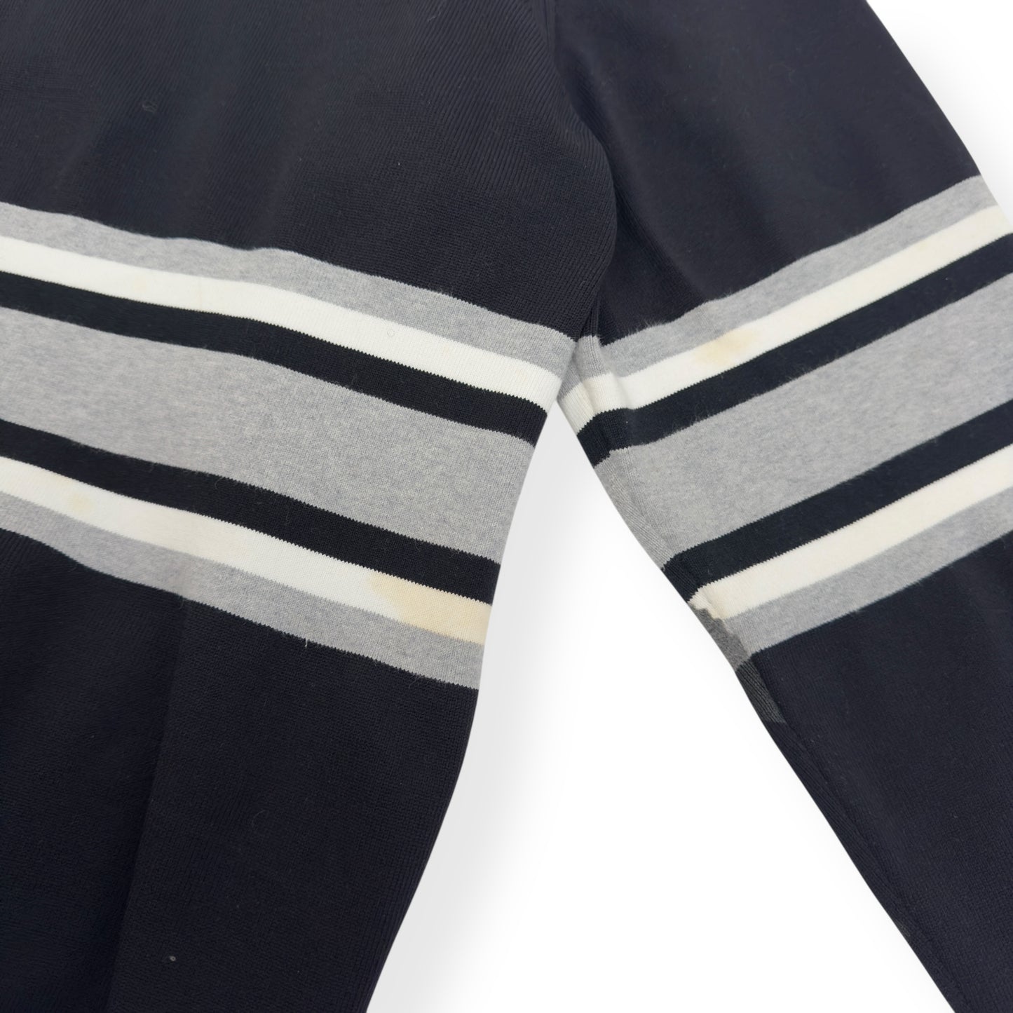 GIVENCHY ROTTWEILER STRIPED SWEATSHIRT BLACK L