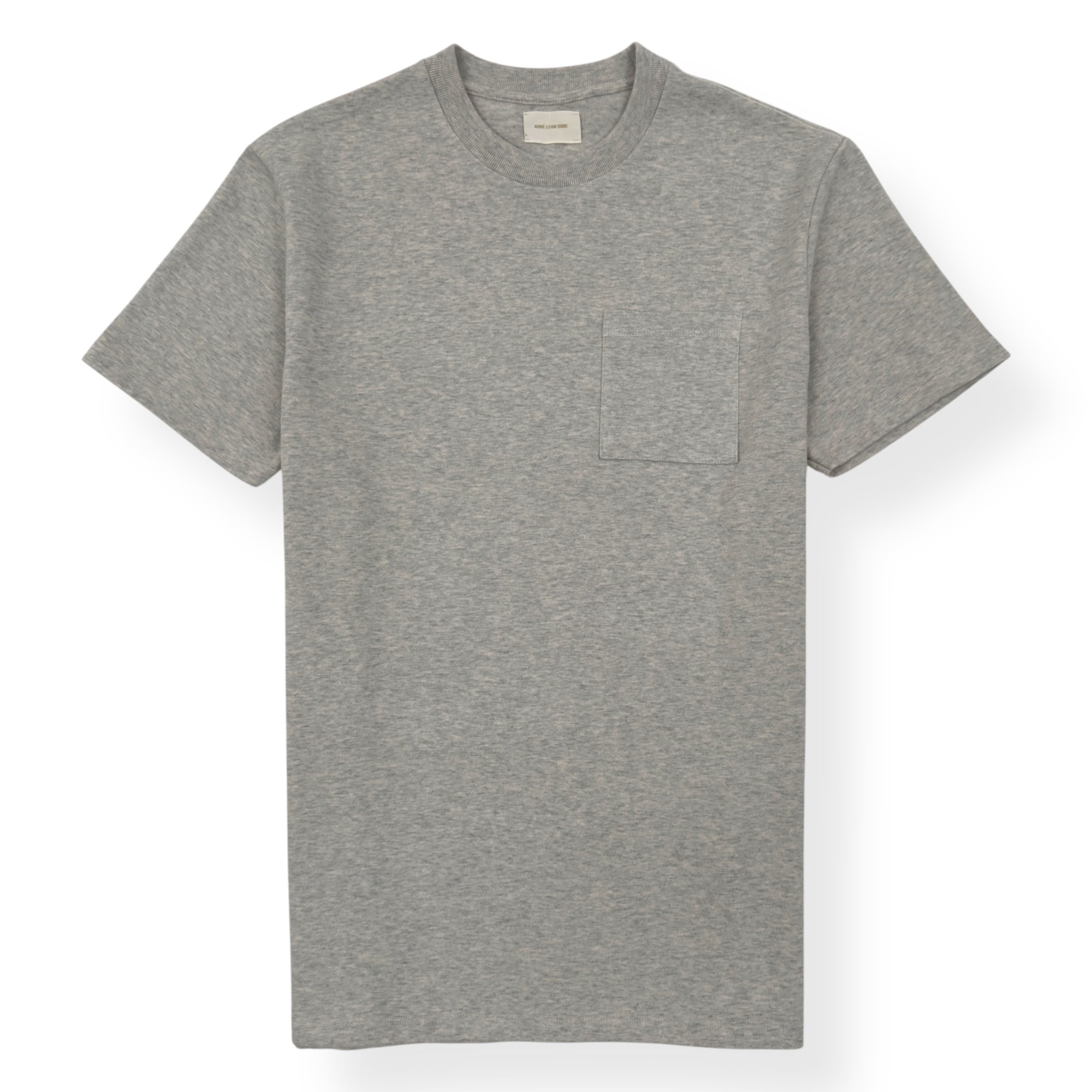 AIMÉ LEON DORE COTTON T-SHIRT GREY L