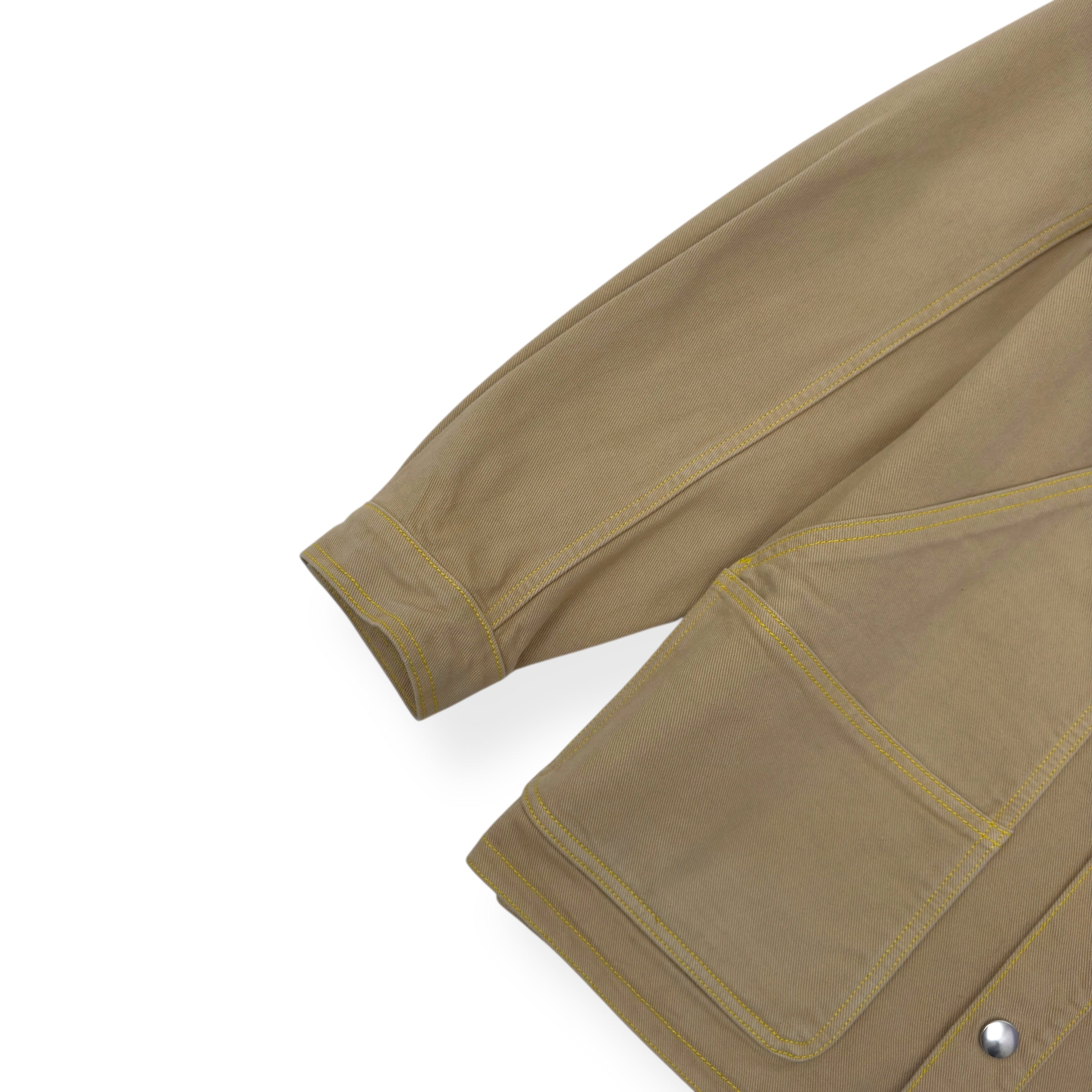 KENZO PARIS OVERSIZED DENIM OVER SHIRT SAND M