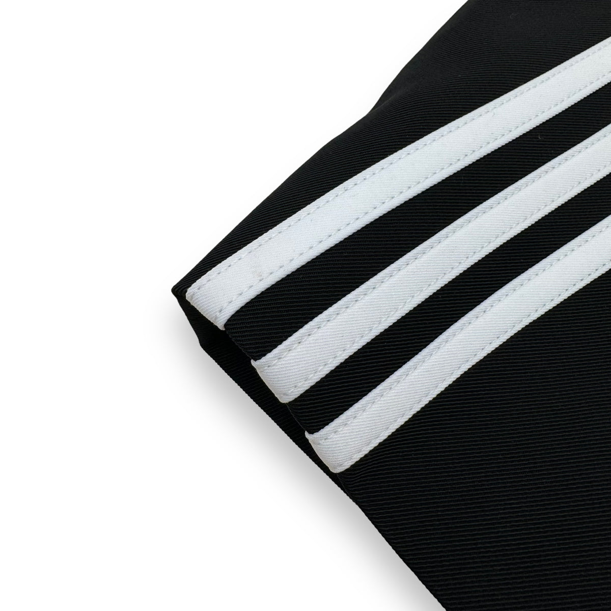 BALENCIAGA X ADIDAS OVERSIZED STRIPED SUIT JACKET BLACK XS