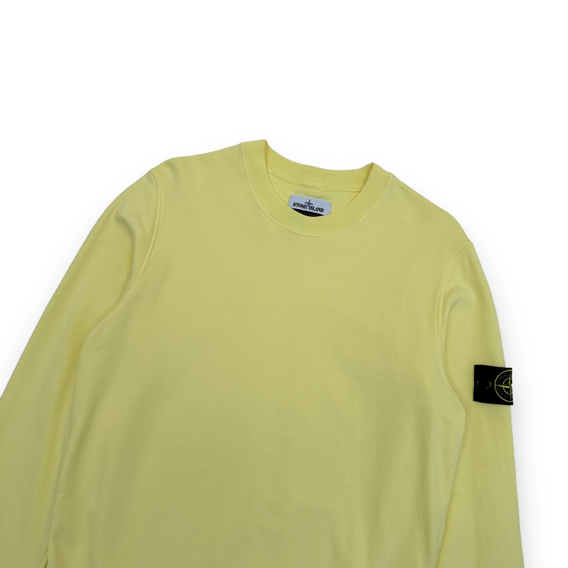 STONE ISLAND SWEATSHIRT YELLOW L