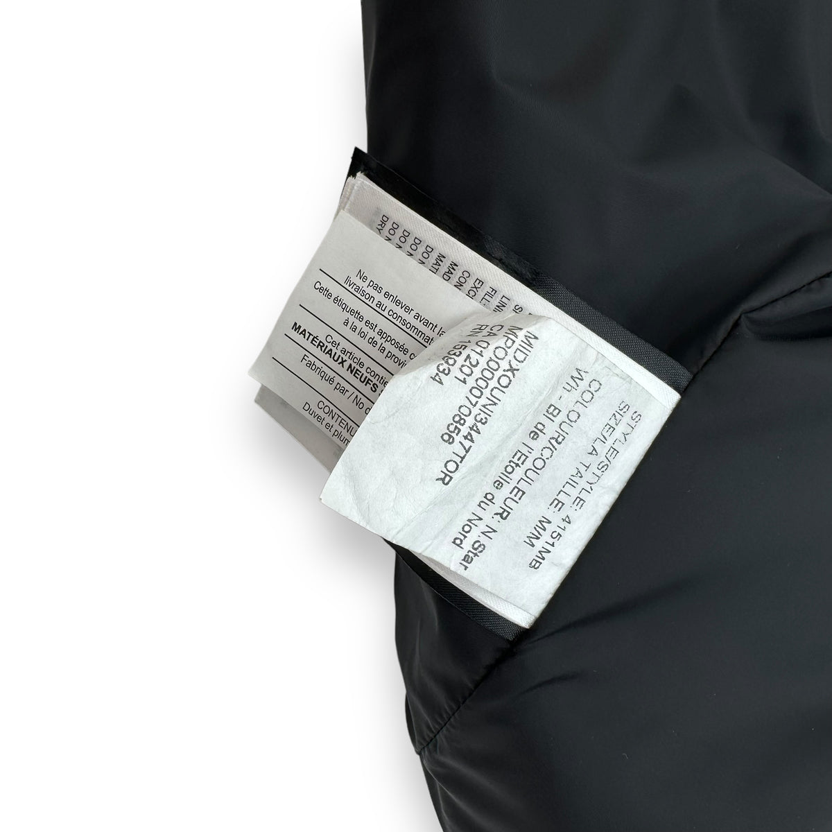 CANADA GOOSE CARSON VEST PUFFER JACKET WHITE / BLACK M