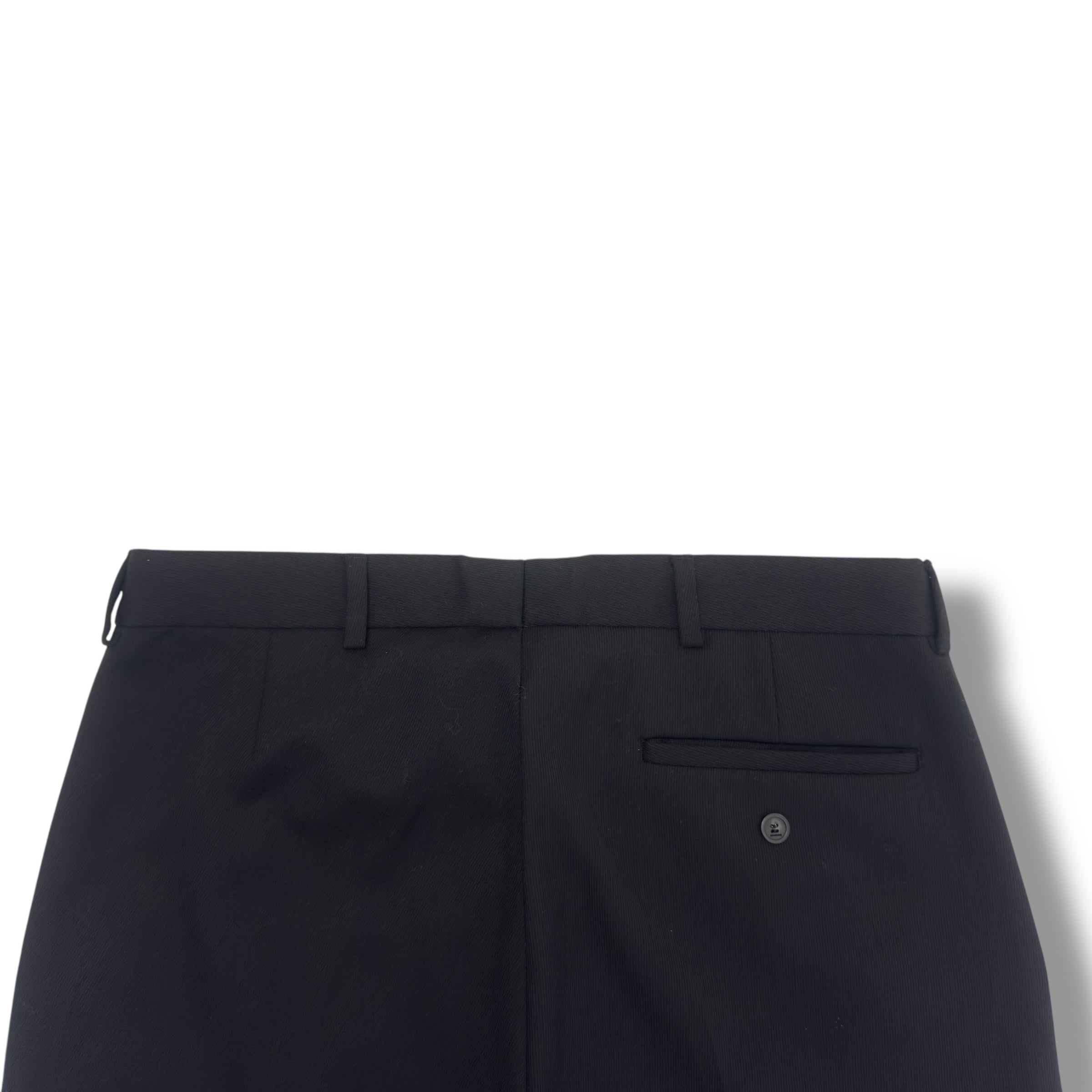 SANDRO PARIS STRAIGHT-LEG TROUSERS BLACK 42 / W32”