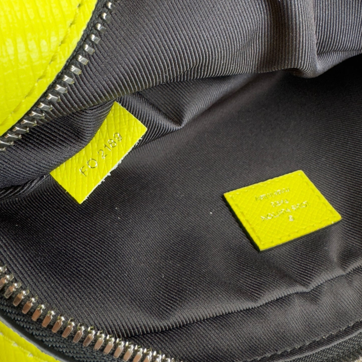 LOUIS VUITTON MONOGRAM TAIGARAMA BUM BAG YELLOW S