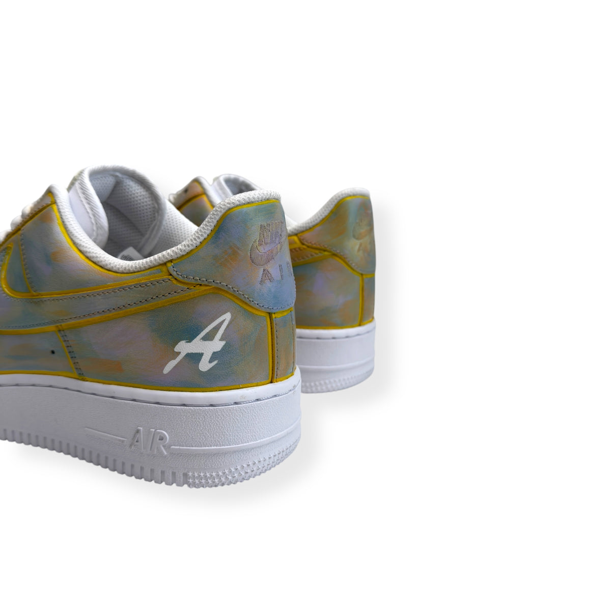 NIKE AIR FORCE 1 CUSTOM SNEAKER MULTICOLOURED UK9.5