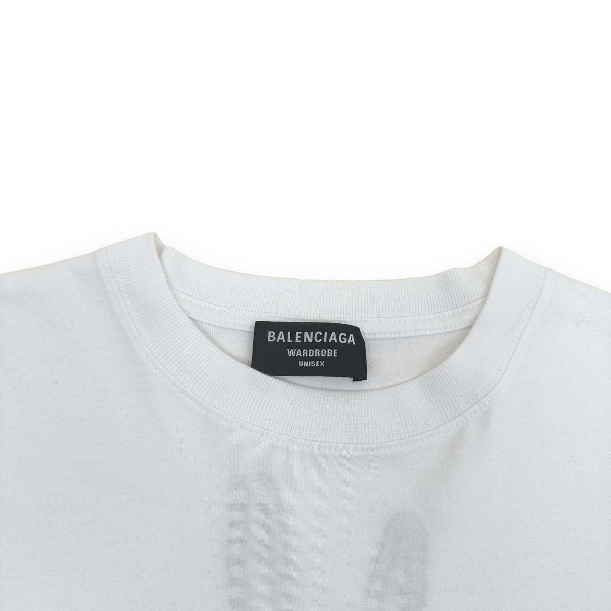 BALENCIAGA OVERSIZED SMILEY T-SHIRT WHITE M