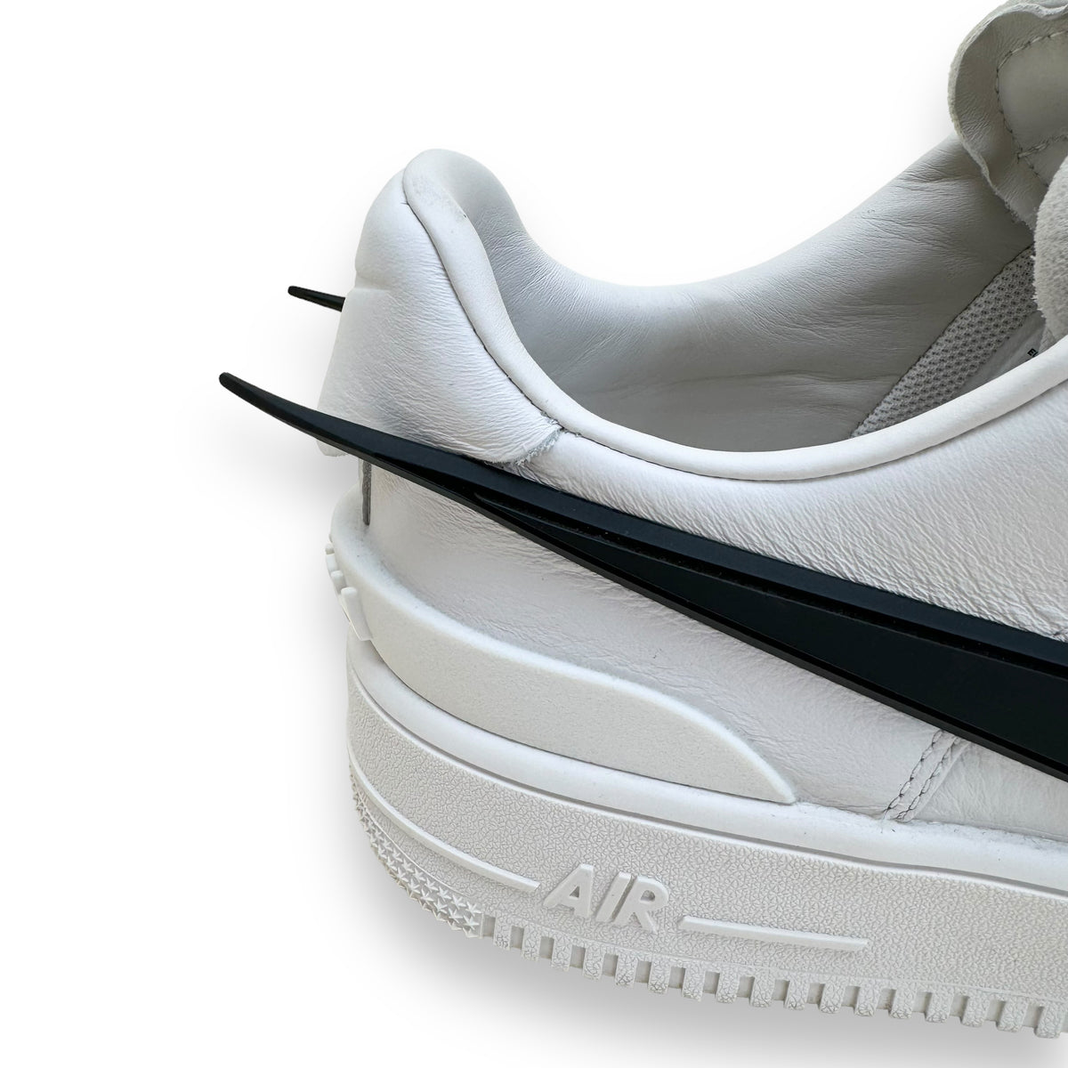 NIKE X AMBUSH AIR FORCE 1 LOW TOP SNEAKER WHITE UK10