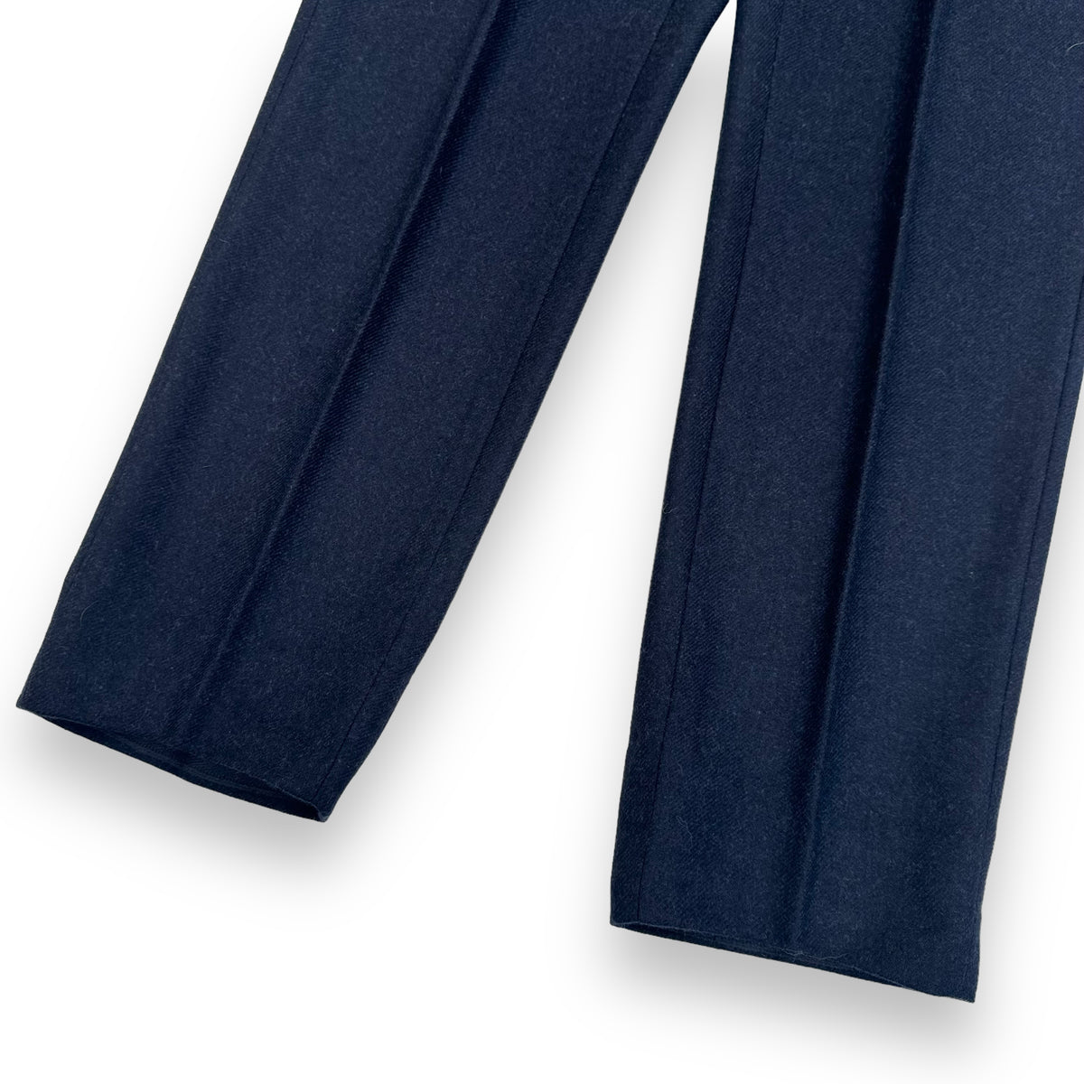 THOM SWEENEY WOOL / CASHMERE DRAWSTRING TROUSERS L