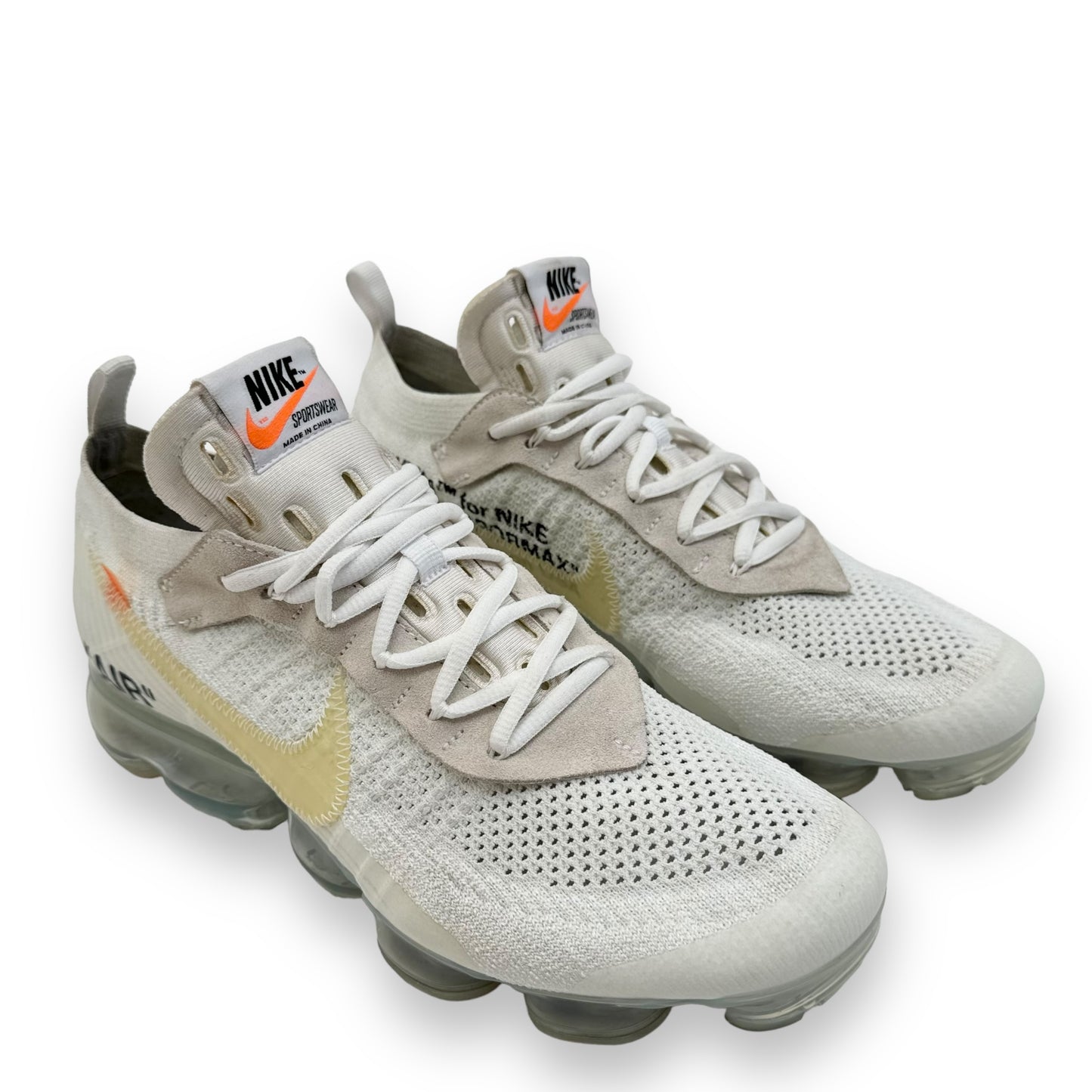 NIKE X OFF-WHITE AIR VAPORMAX SNEAKER WHITE UK9.5