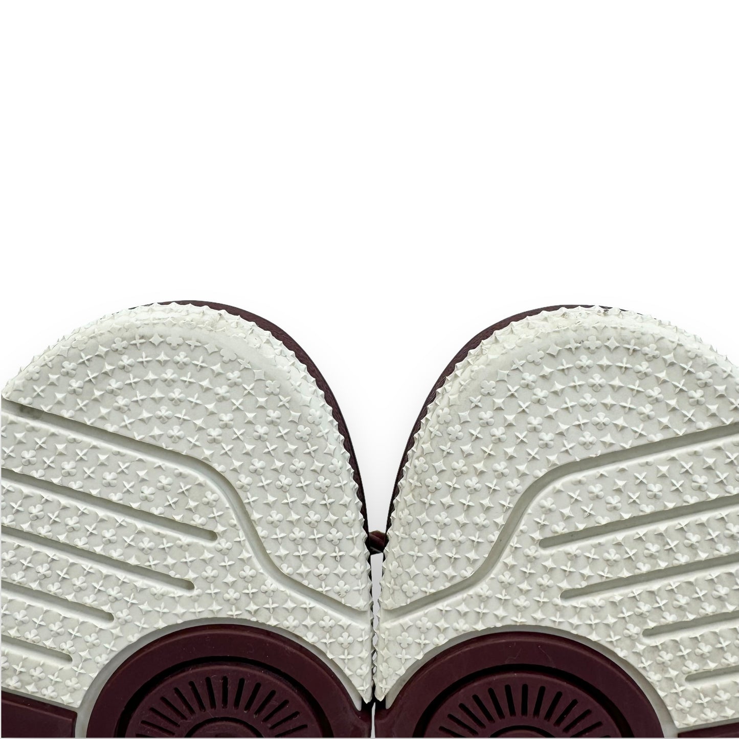 LOUIS VUITTON LV SKATE SNEAKER BORDEAUX RED UK7