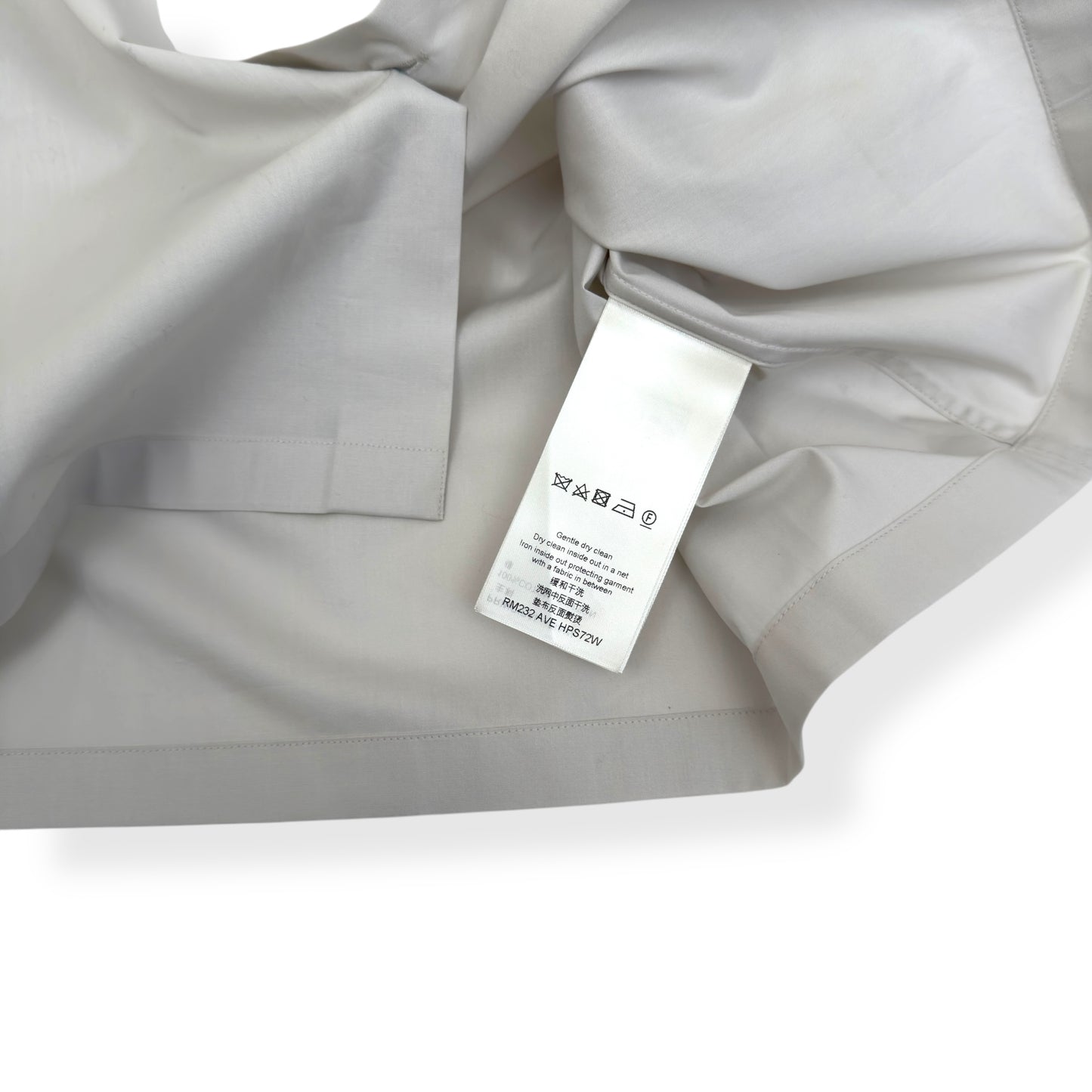 LOUIS VUITTON PRINTED LOGO SHIRT LUXURY BEIGE XL