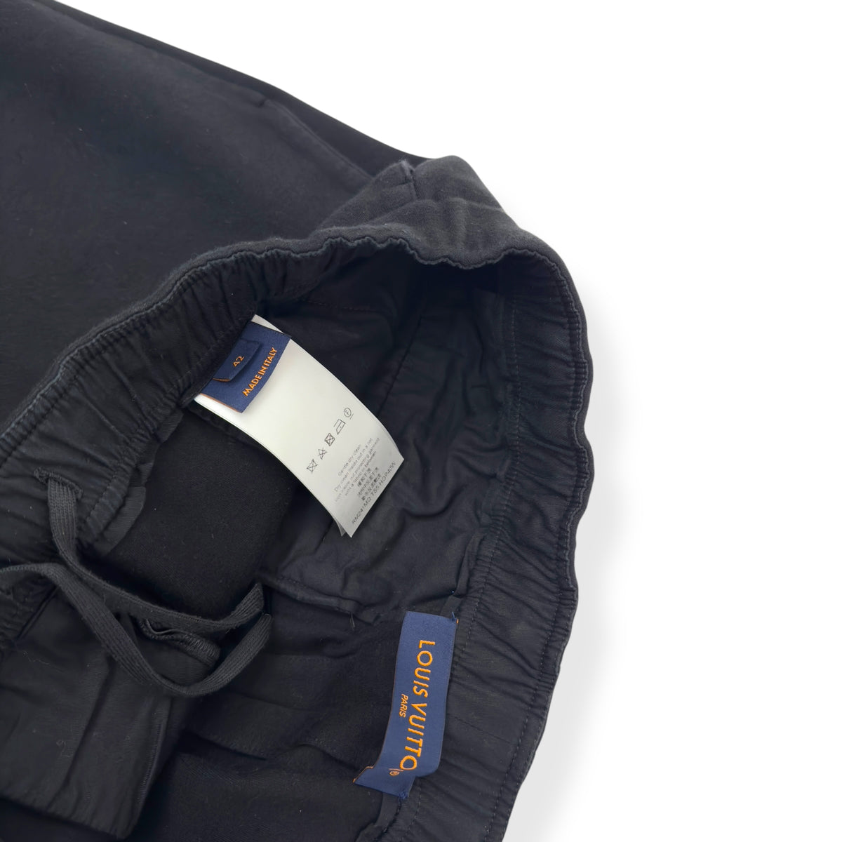 LOUIS VUITTON FLARED SWEATPANTS BLACK 42 / M