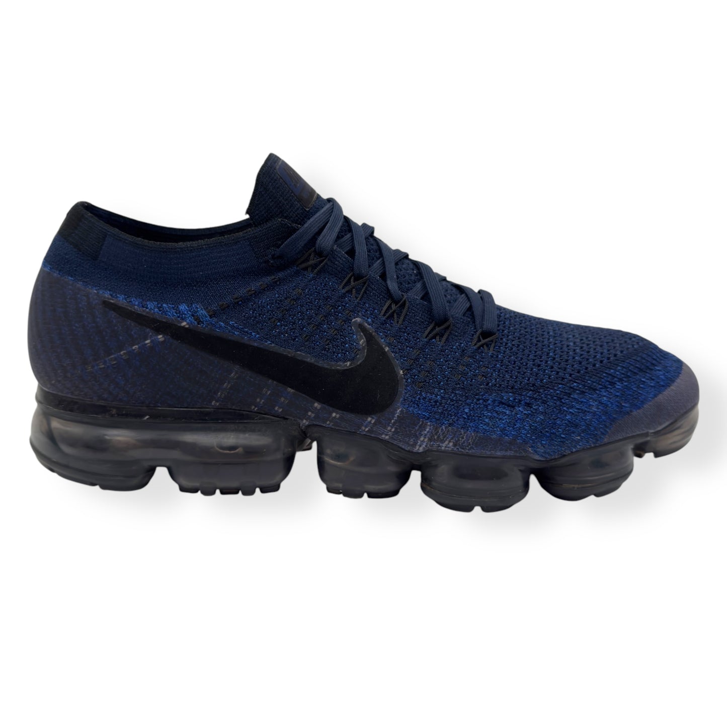 NIKE AIR VAPORMAX FLYKNIT SNEAKER BLUE UK9.5