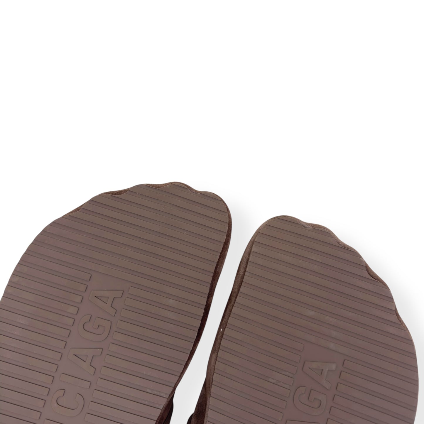 BALENCIAGA SUNDAY SUEDE MULES BROWN 46 / UK12