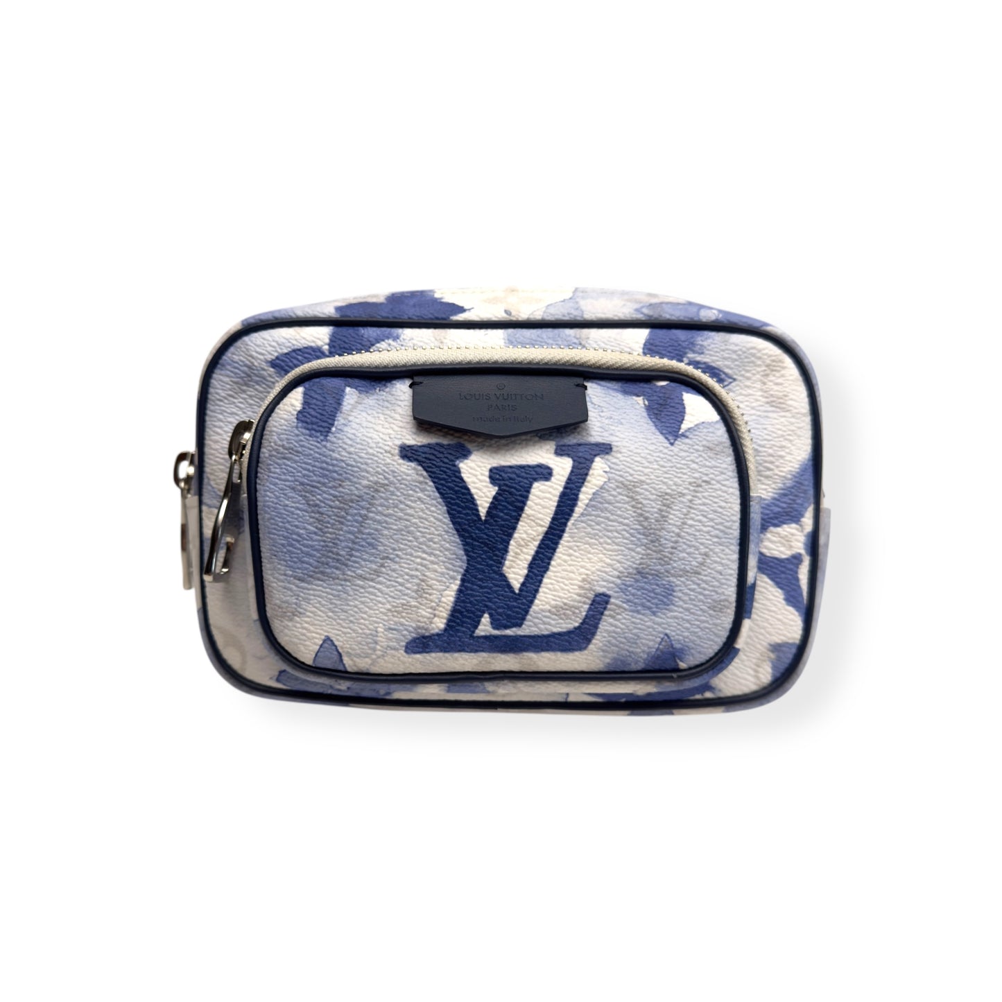 LOUIS VUITTON MONOGRAM WATERCOLOUR CANVAS OUTDOOR POUCH BLUE S