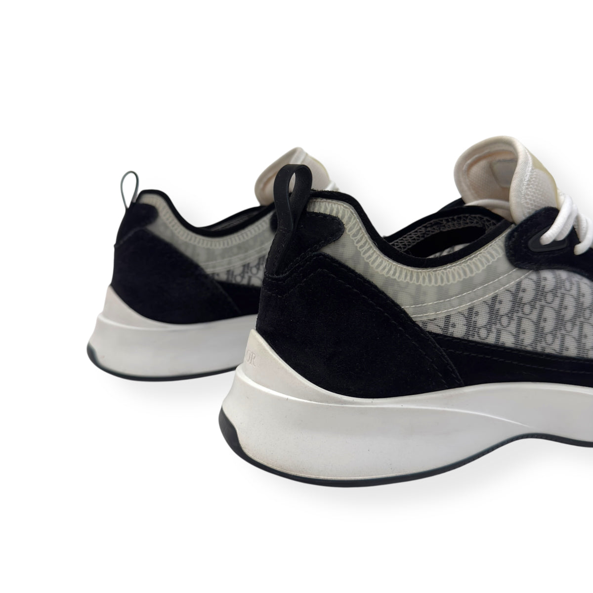 DIOR B25 RUNNER SNEAKER BLACK / WHITE UK7.5