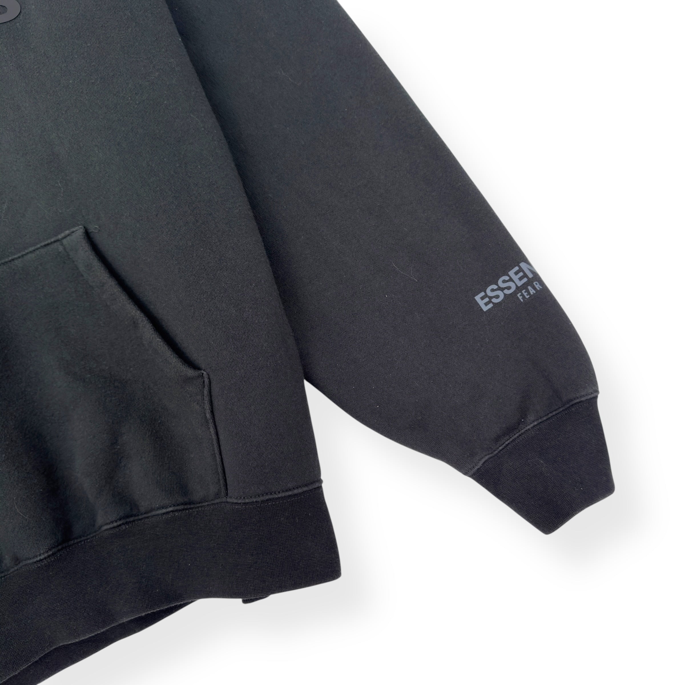 ESSENTIALS FEAR OF GOD HOODIE BLACK L