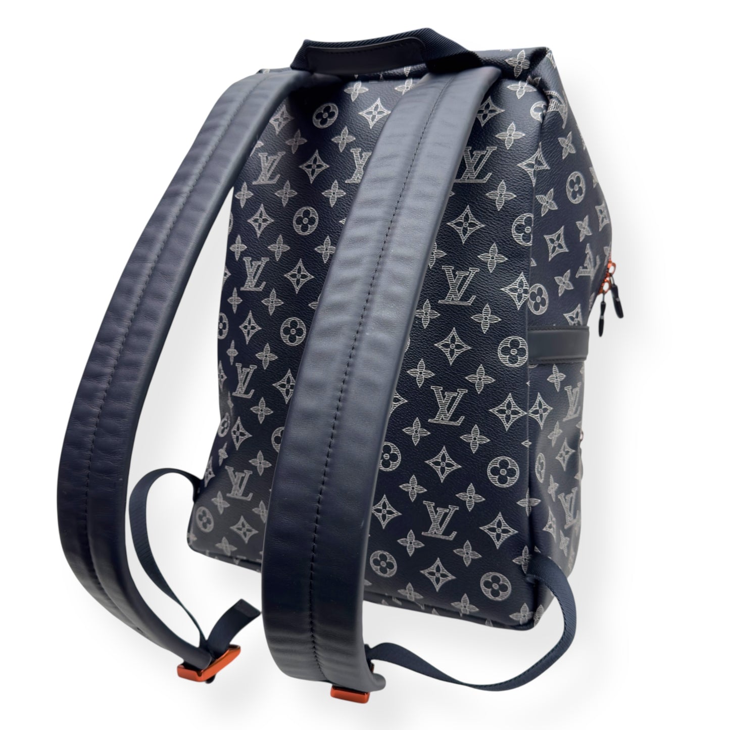 LOUIS VUITTON MONOGRAM UPSIDE DOWN APOLLO BACKPACK BLUE / RED PM