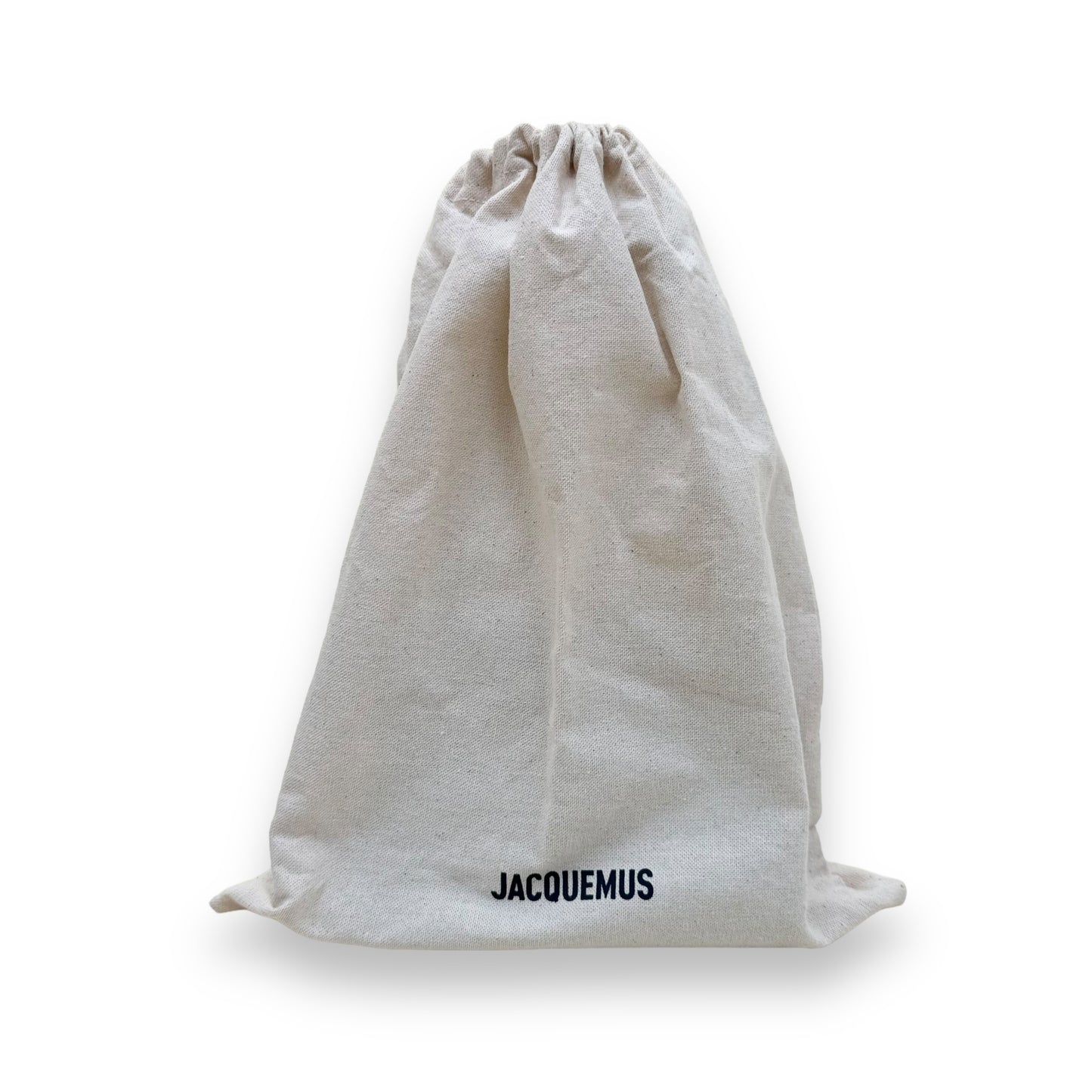 JACQUEMUS LE CHIQUITO MOYEN LEATHER BAG BLUE